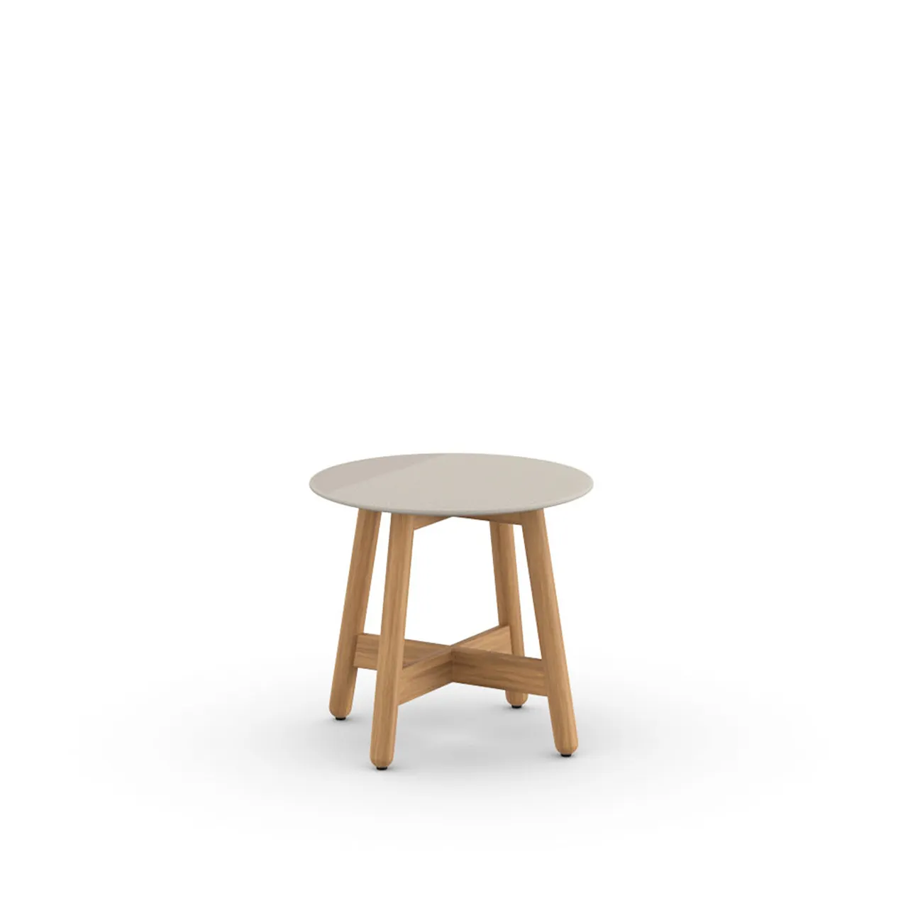 Mbrace Side Table 50 cm Teak / Black