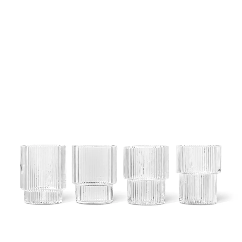 Ripple dricksglas 4-pack