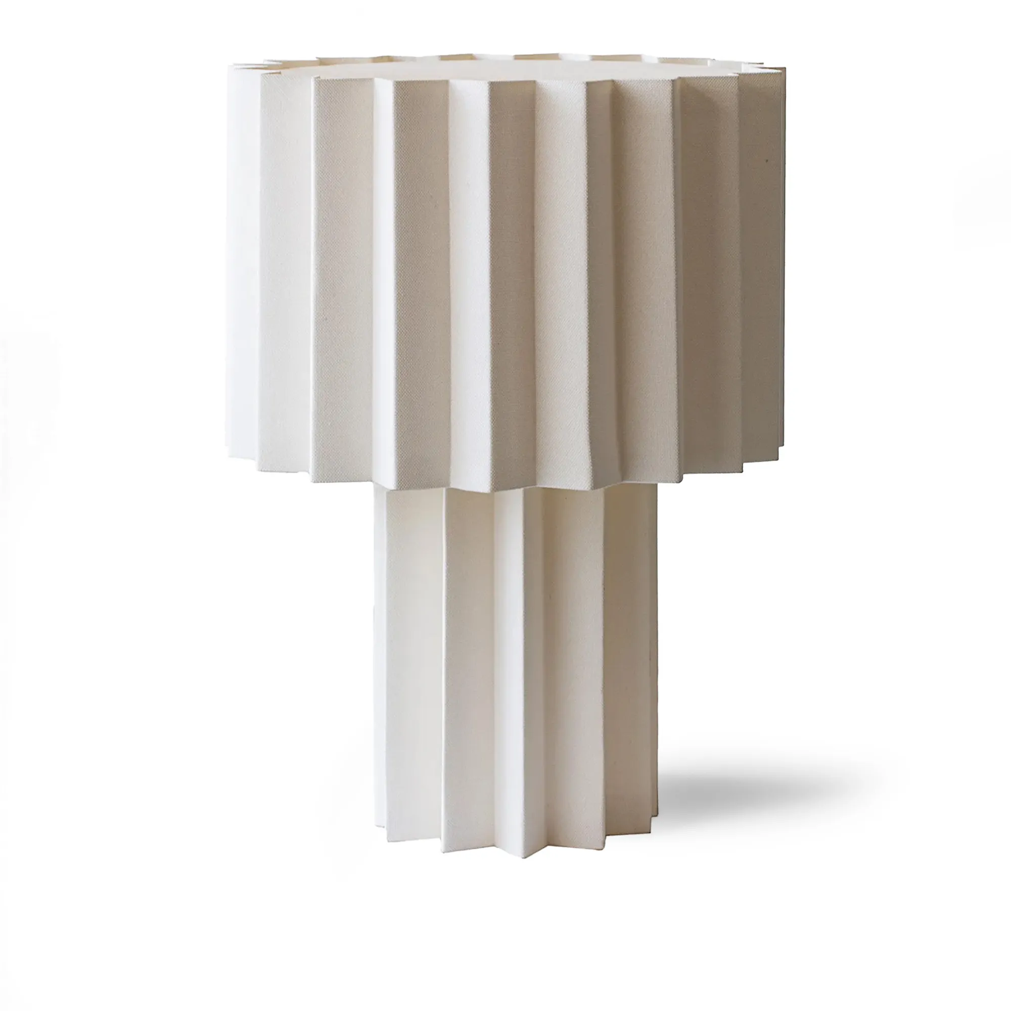Plissé bordslampa - 1