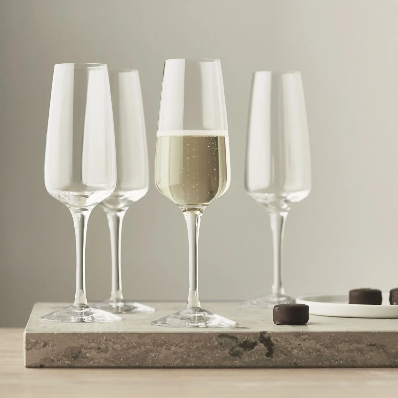 Pulse champagneglas 28 cl 4-pack