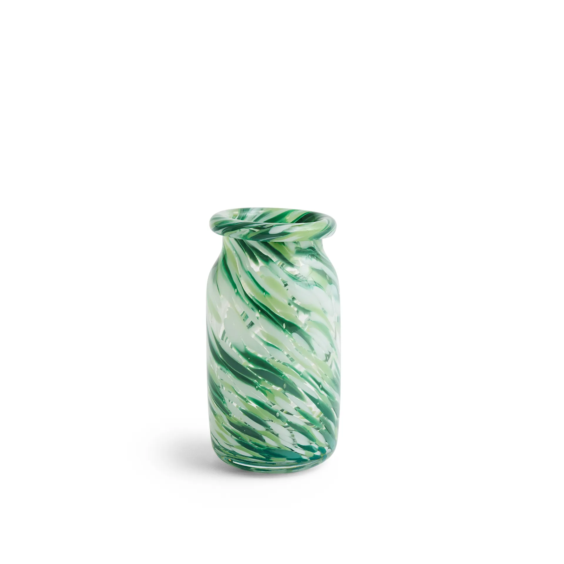 Splash Vase Roll Neck S, Green Swirl - HAY - NO GA