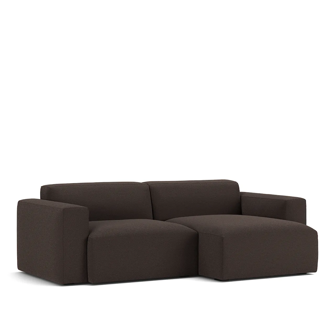 Brick 2-sitssoffa schäslong höger