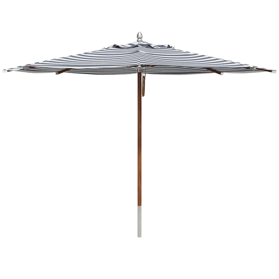 Atlantis parasoll Ø330 cm dark blue stripe