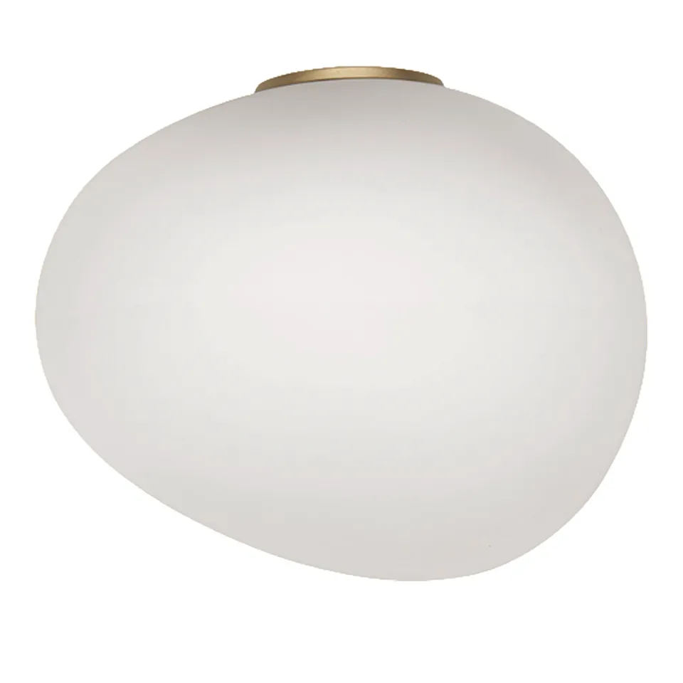 Gregg Media Semi 1 vägglampa gold / white