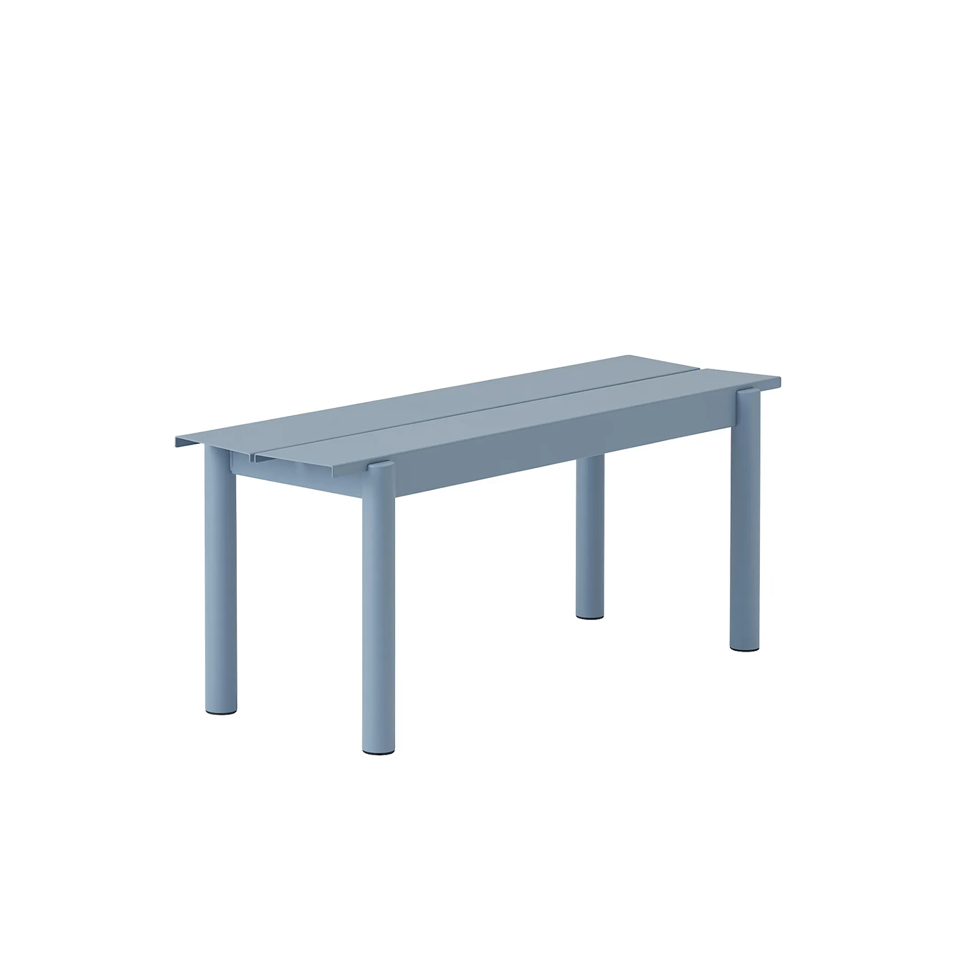 Linear steel bench 110cm - Muuto - NO GA