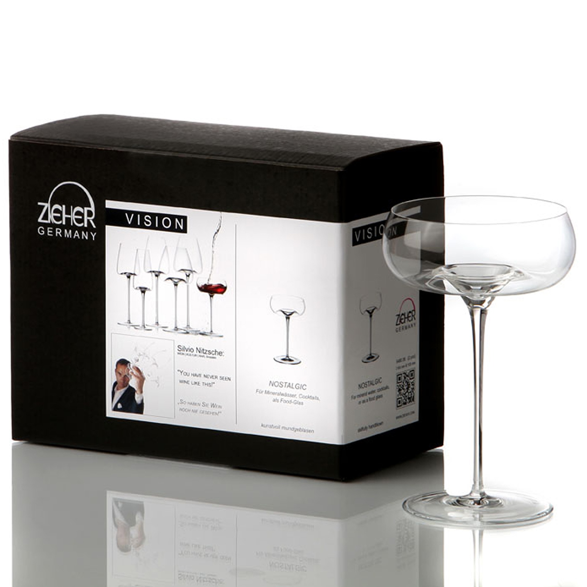 Zieher Wine Glass Vision Nostalgic 2-Pack - Zieher - NO GA