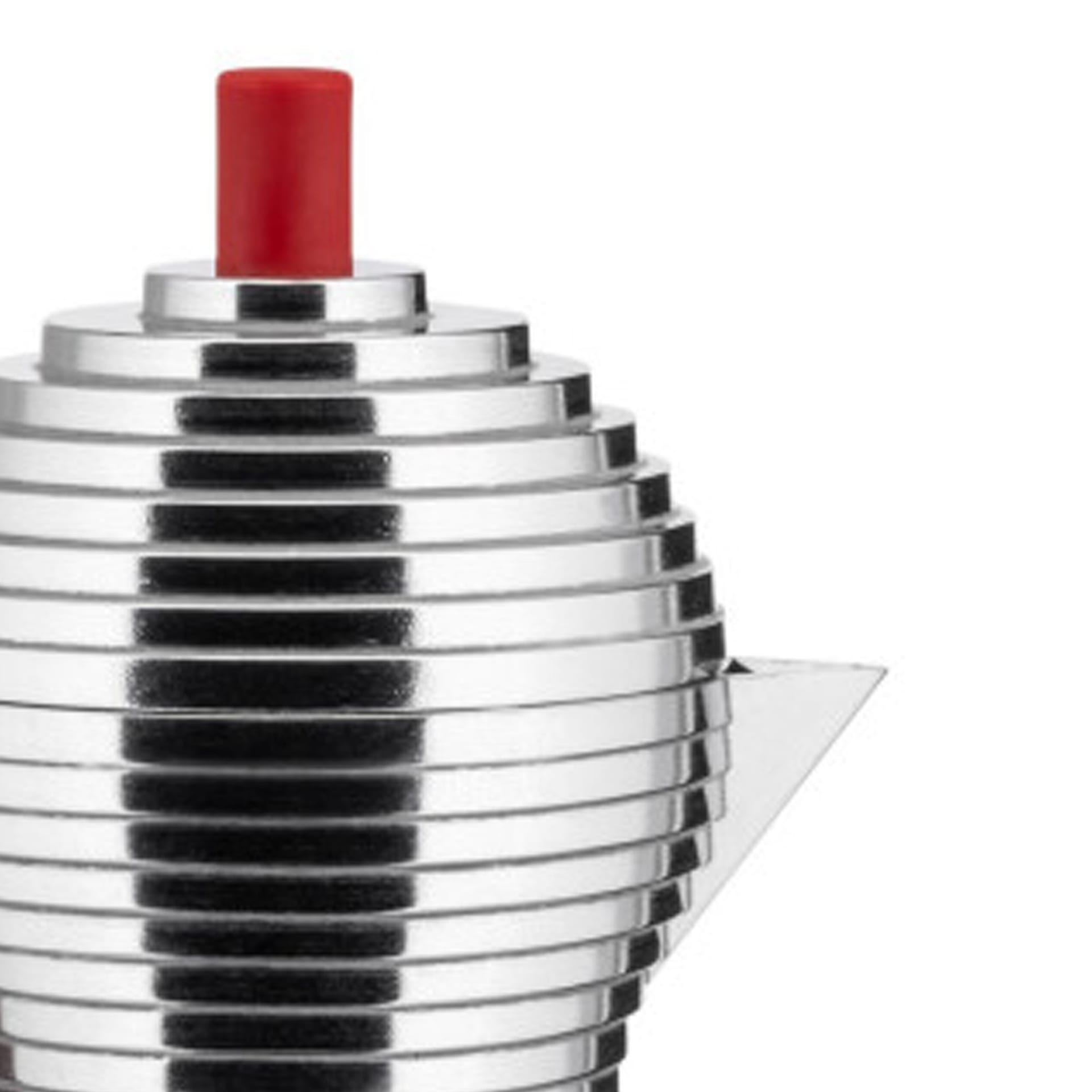 Pulcina Espresso Coffee Maker Red - Alessi - NO GA