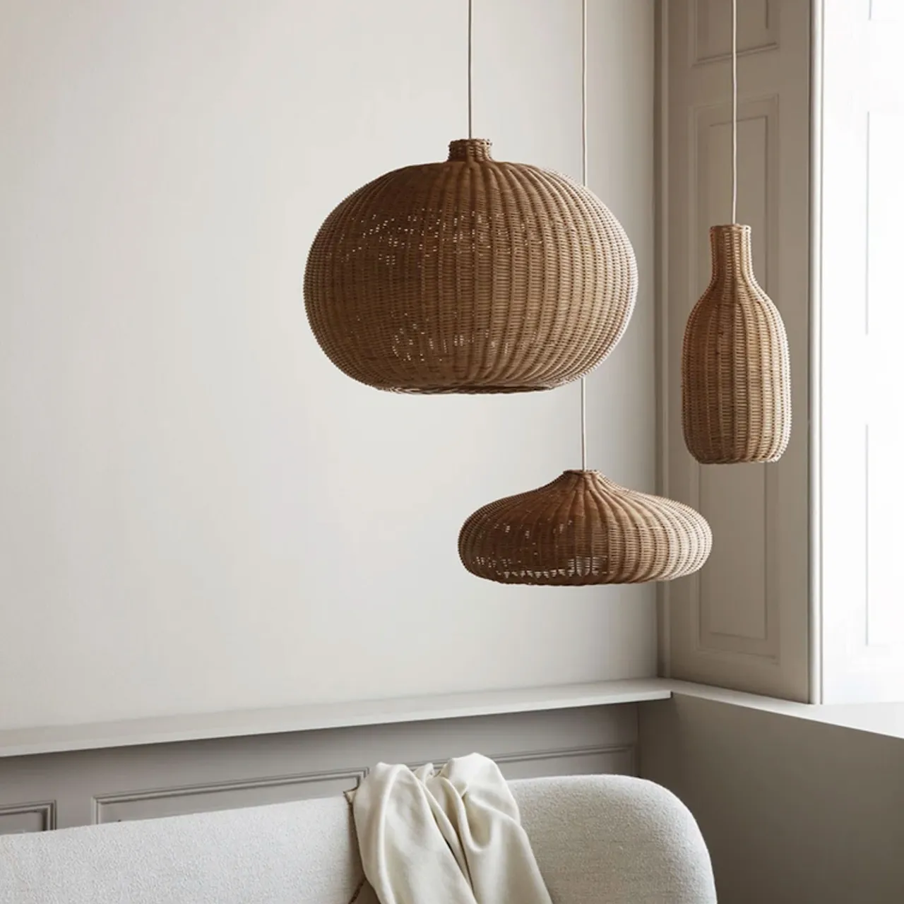 Braided lampskärm