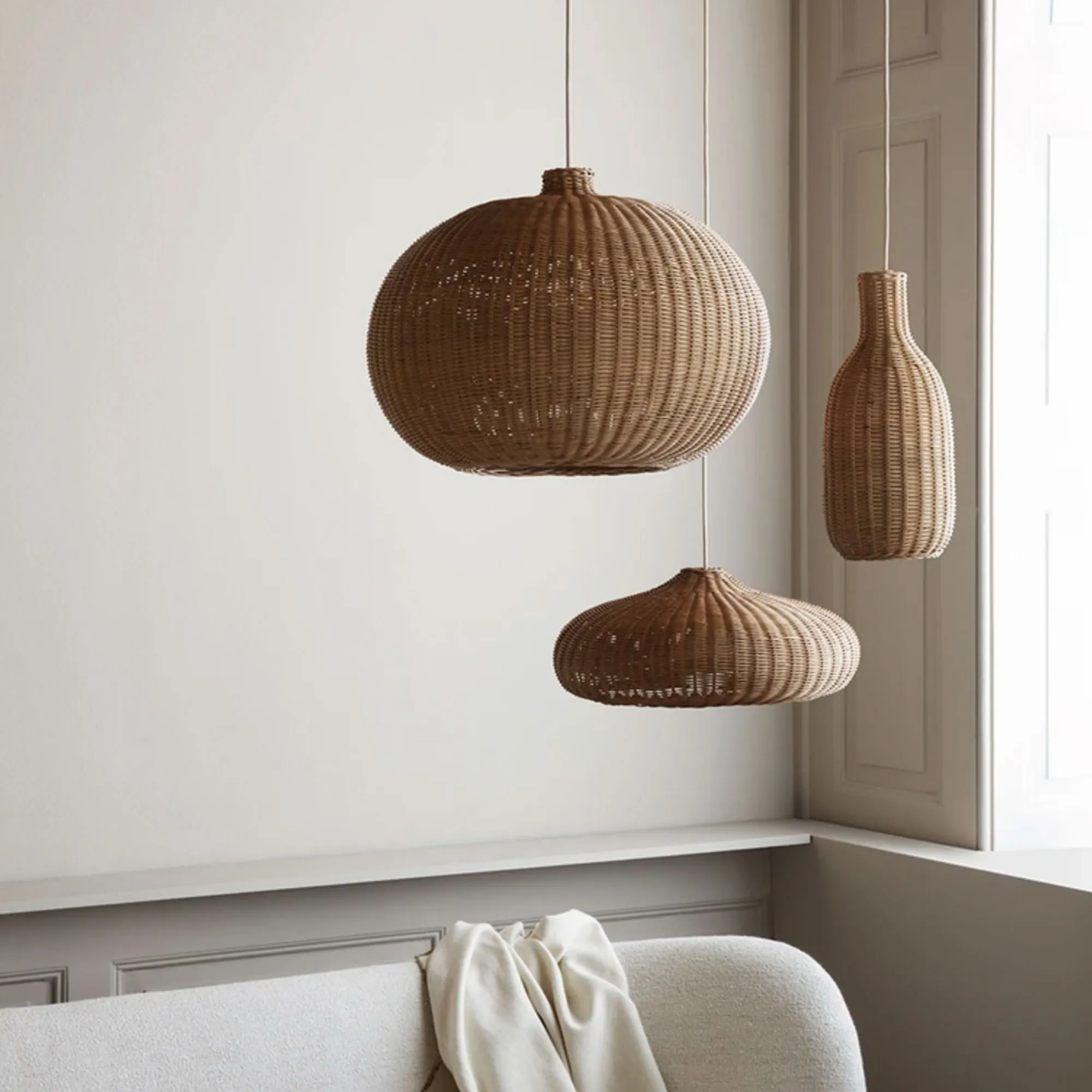 Braided lampskärm