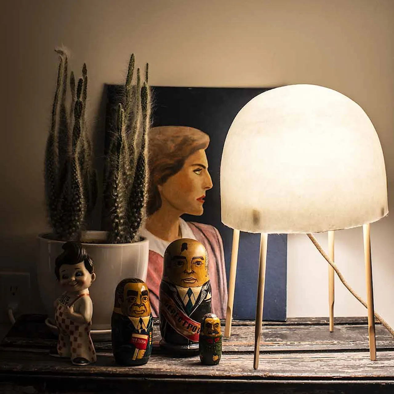Kurage bordslampa