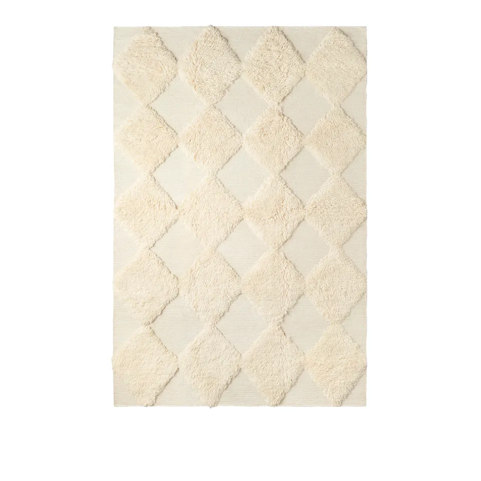 DD Chess Rug Off White