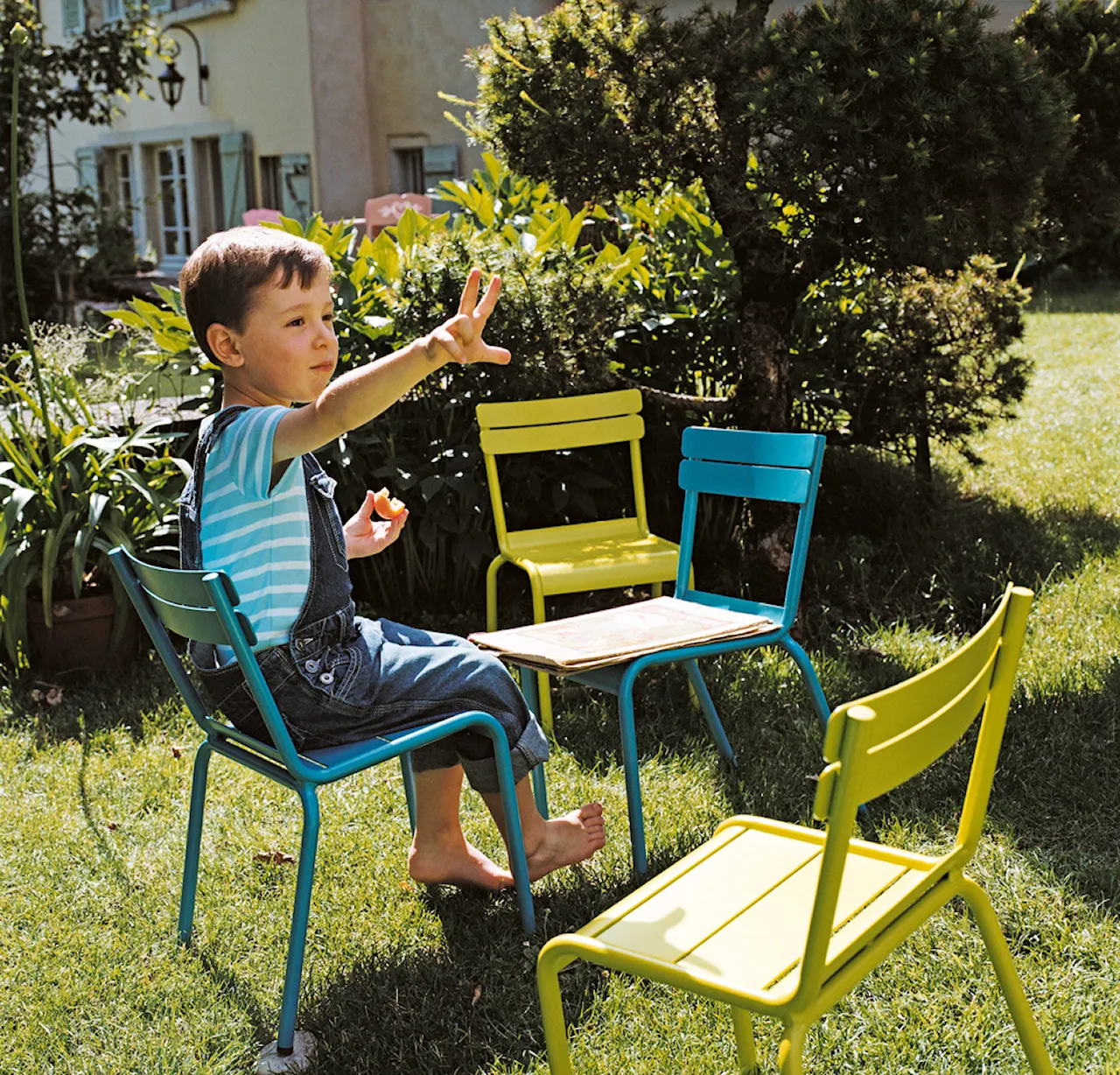 Luxembourg Kid Chair Frosted Lemon A6