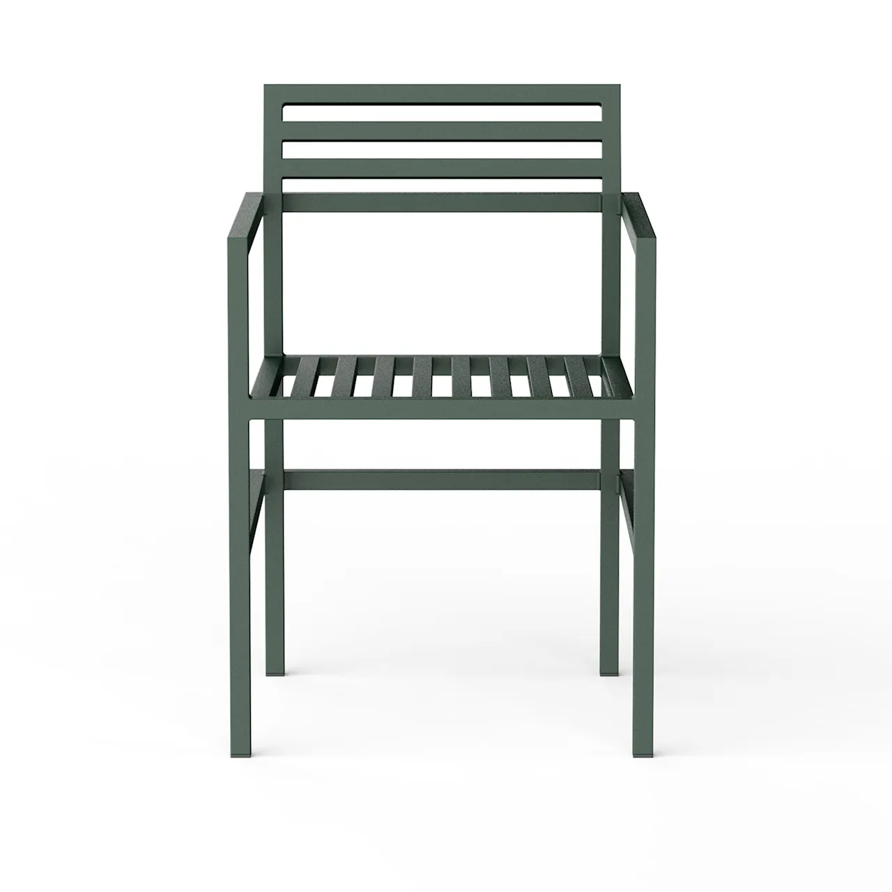 19 Outdoors - Dining Arm Chair Green