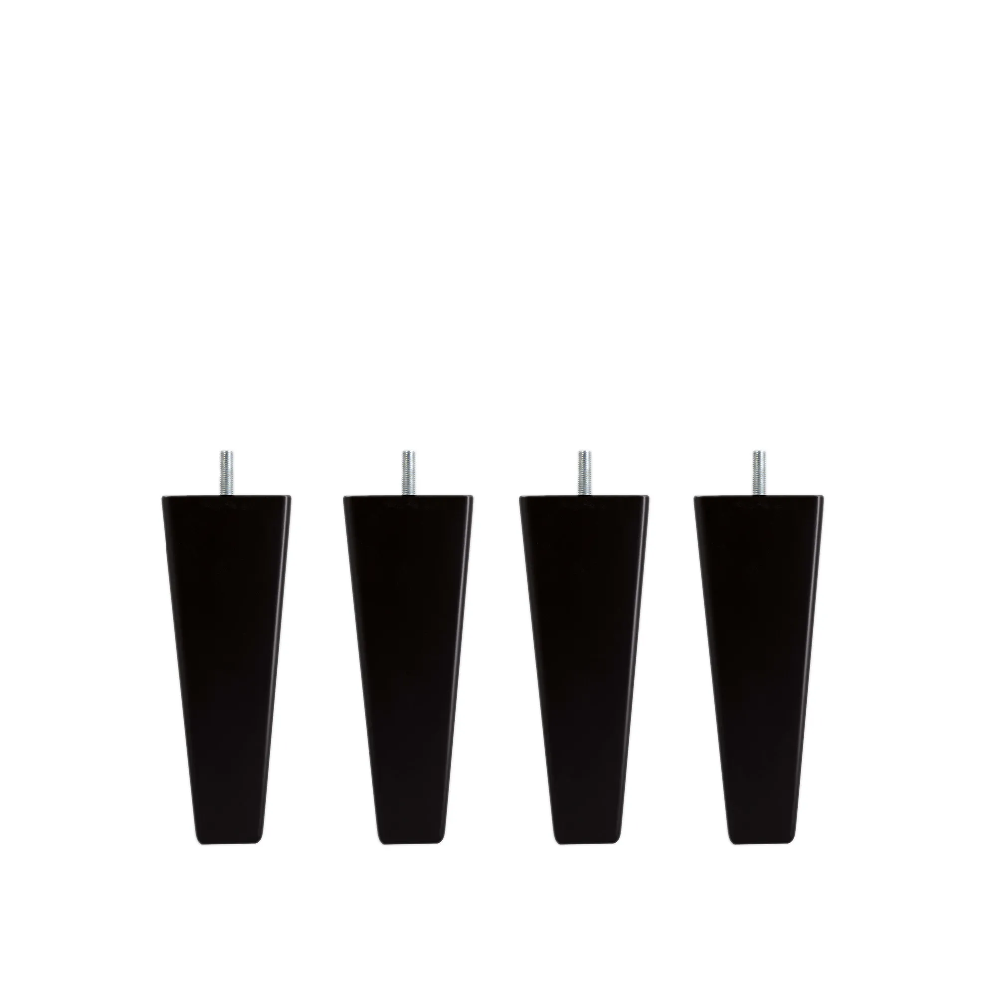 DUX SC sängben konisk svart lackad 4-pack - 1