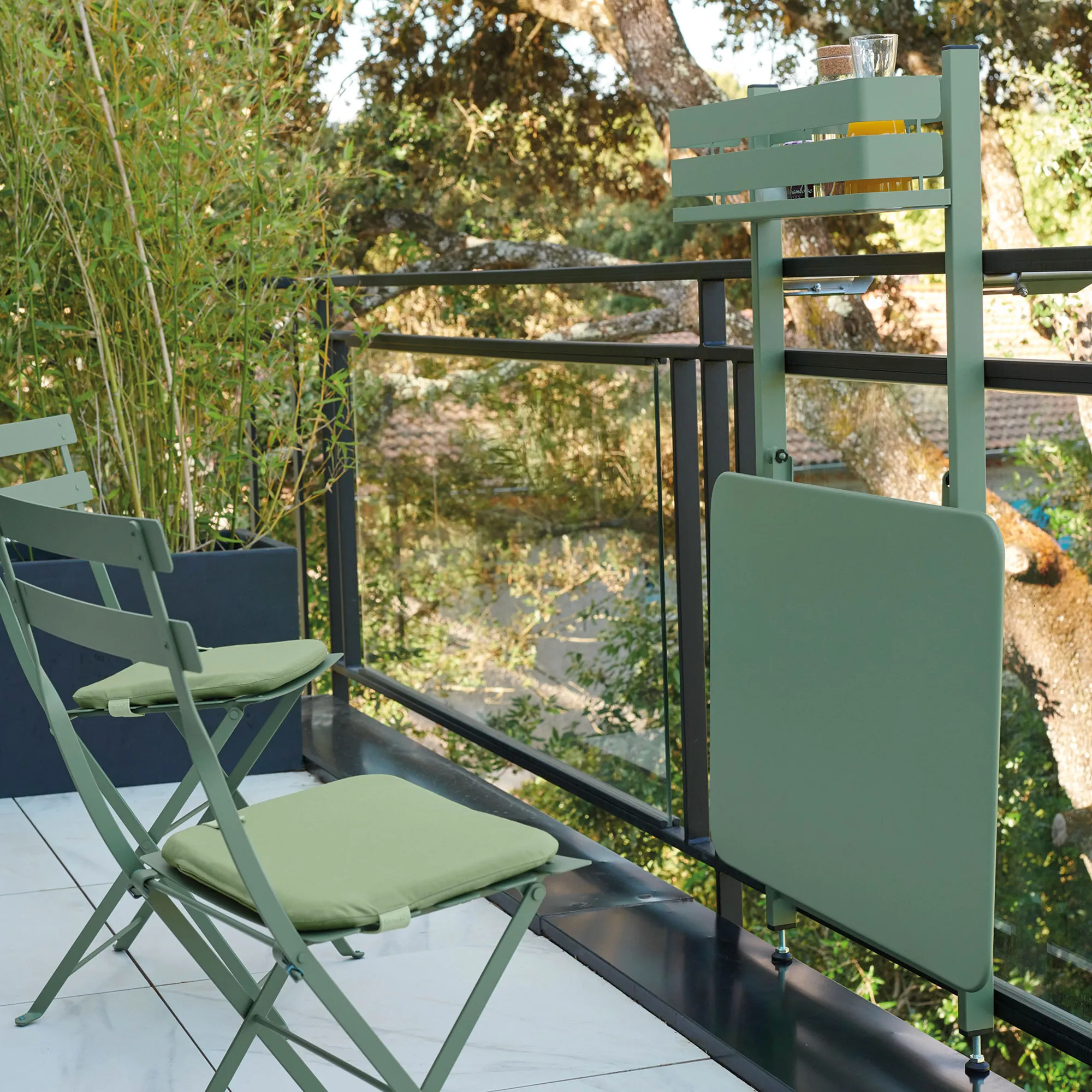 Bistro Balcony Table 57 x 77 cm - 4