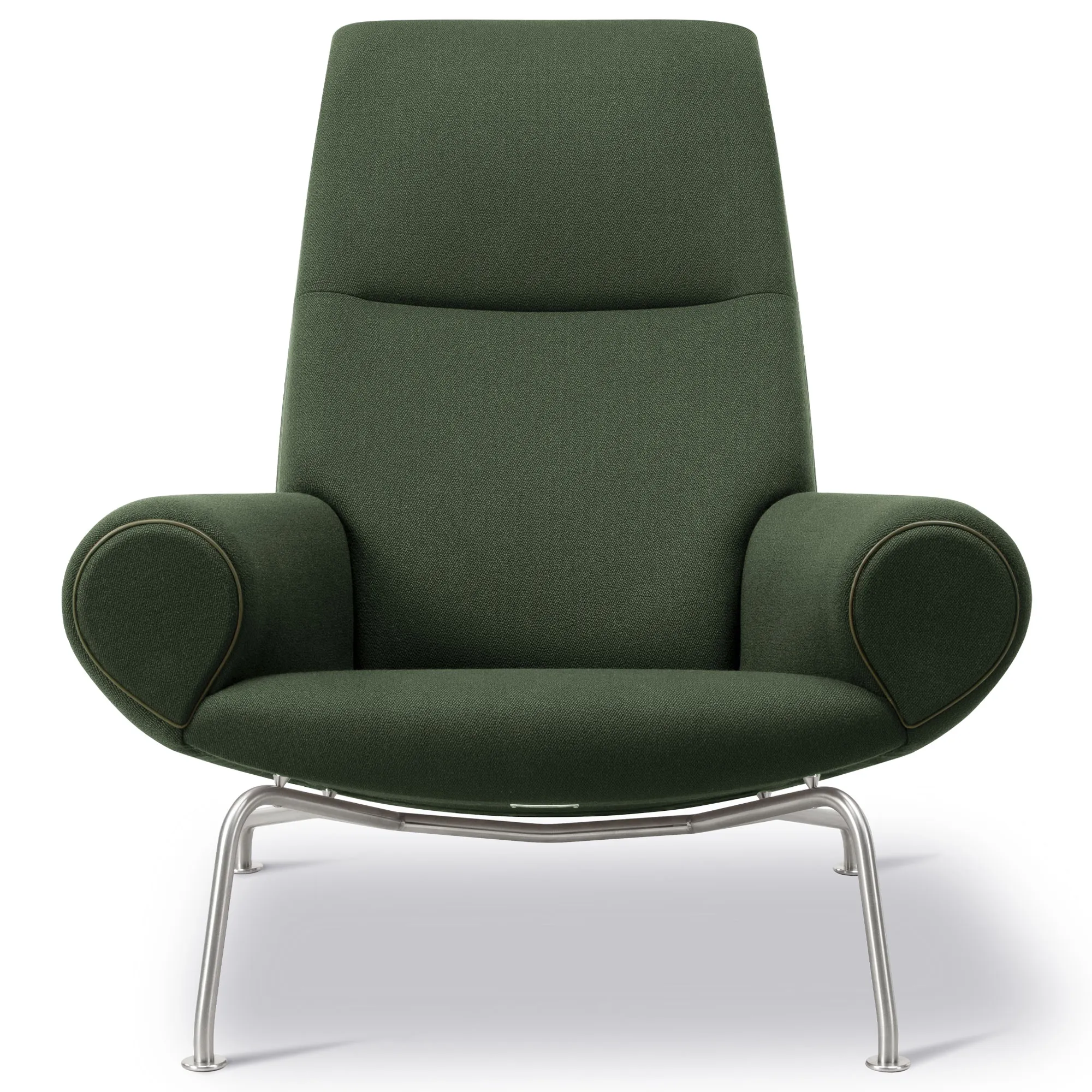Wegner Queen fåtölj med fotpall - 2