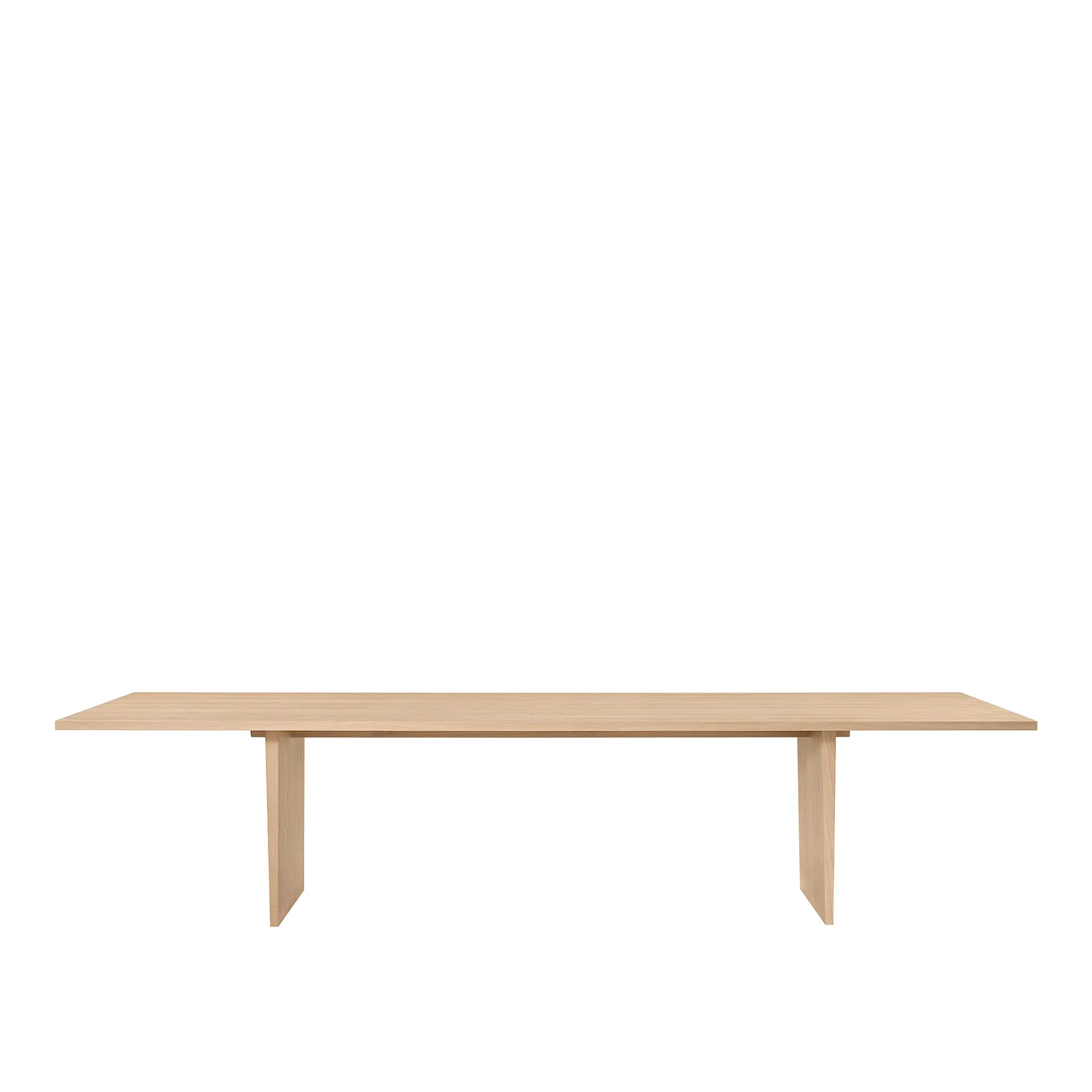 Private Dining Table, 260cm - Brown/Black Ash Veneer - Gubi - NO GA