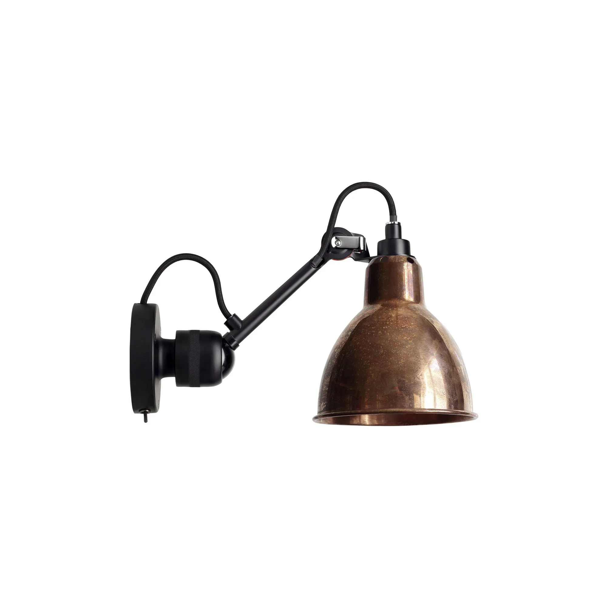 Lampe Gras No304 SW - Round - Svart bas - 1