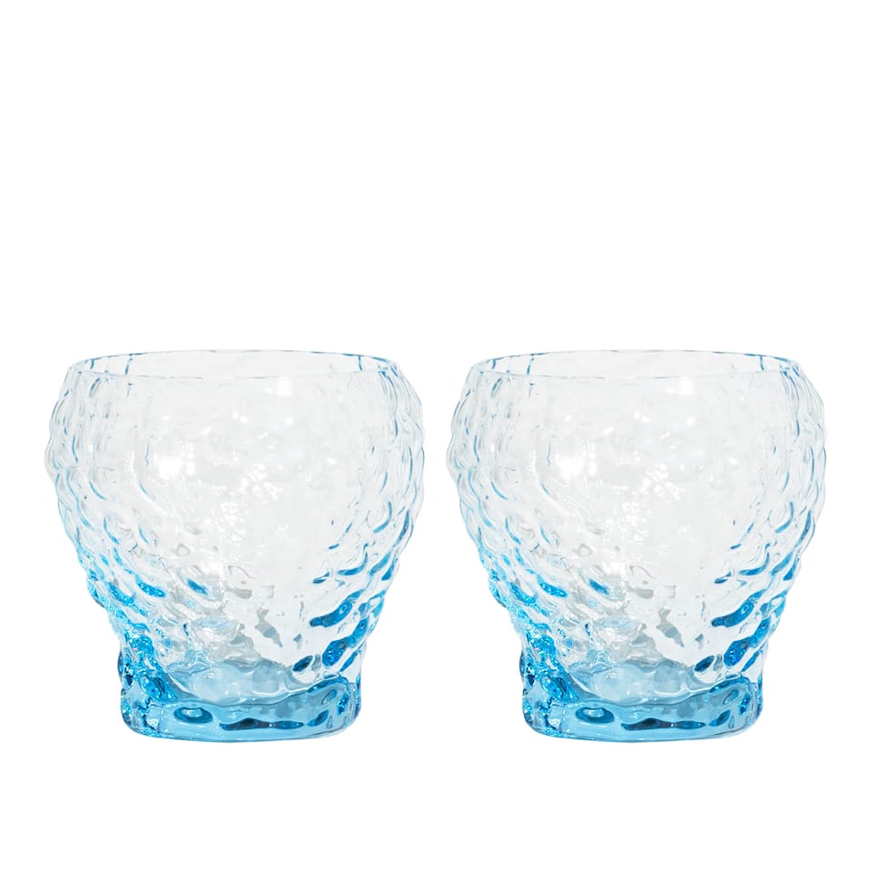 Moss Tumbler Cirkulärt Glas 26 cl 2-Pack