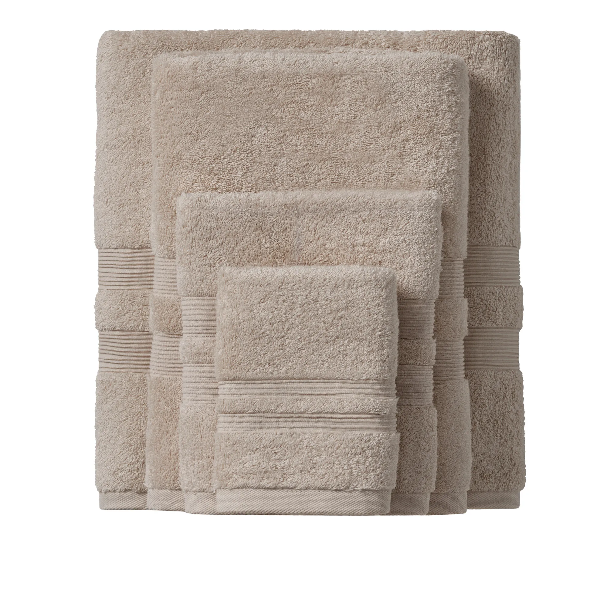 Fontana Light Brown handduk - 1