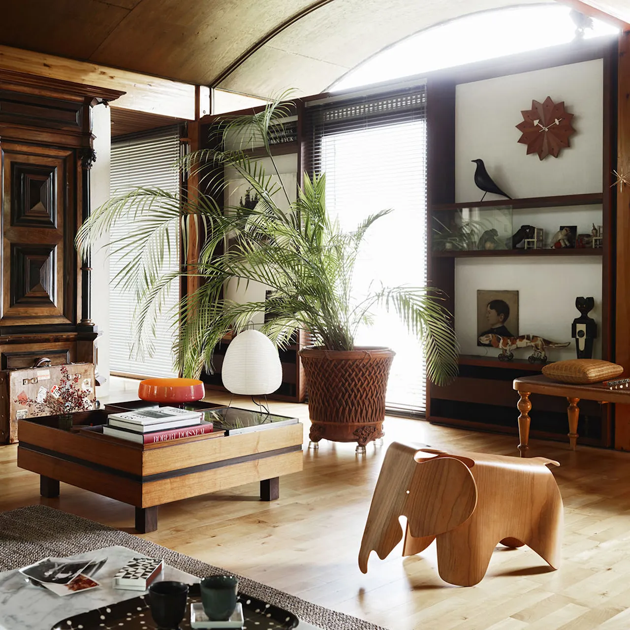 Eames Elephant American Cherry