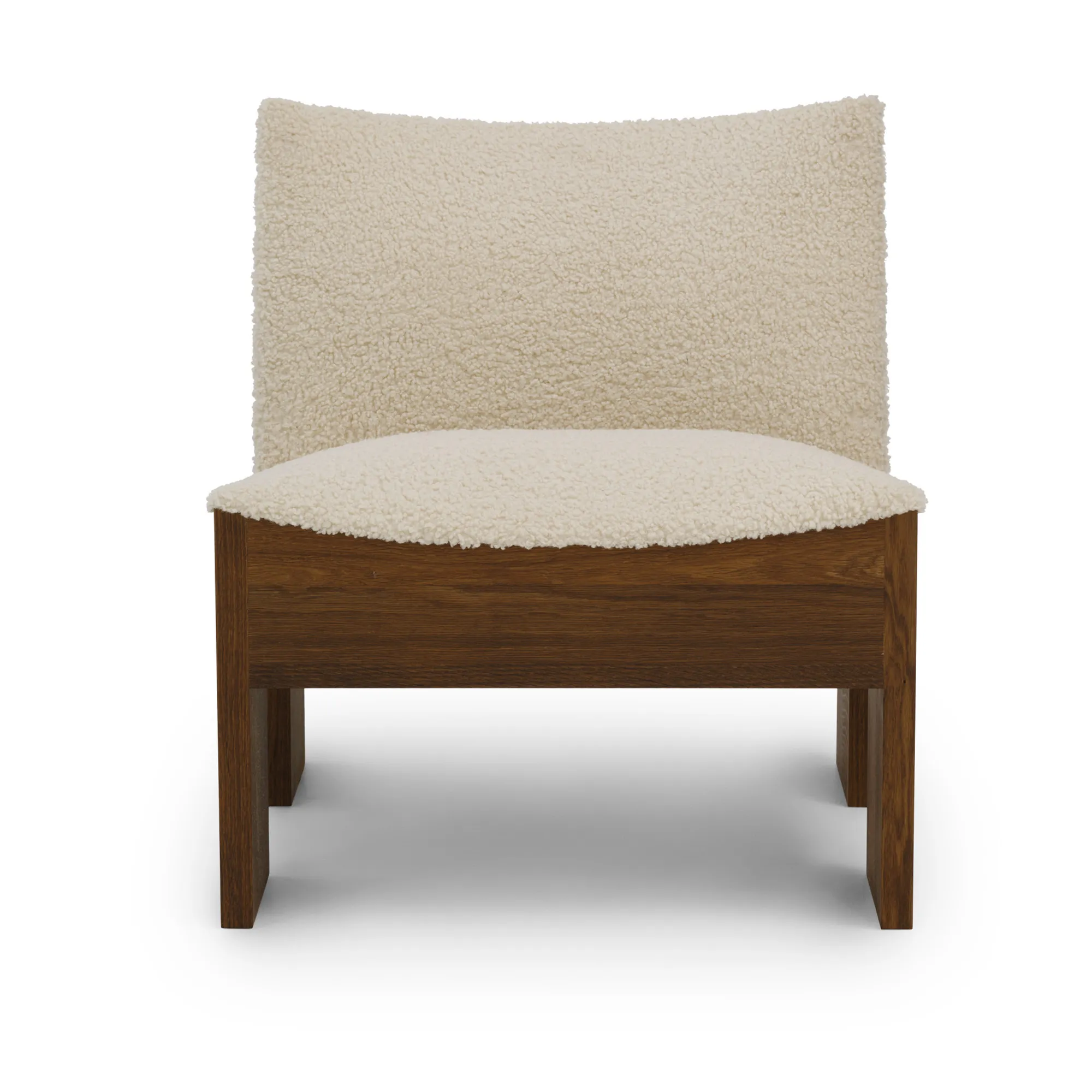 Tenon Lounge Chair Fumed Oak - 1