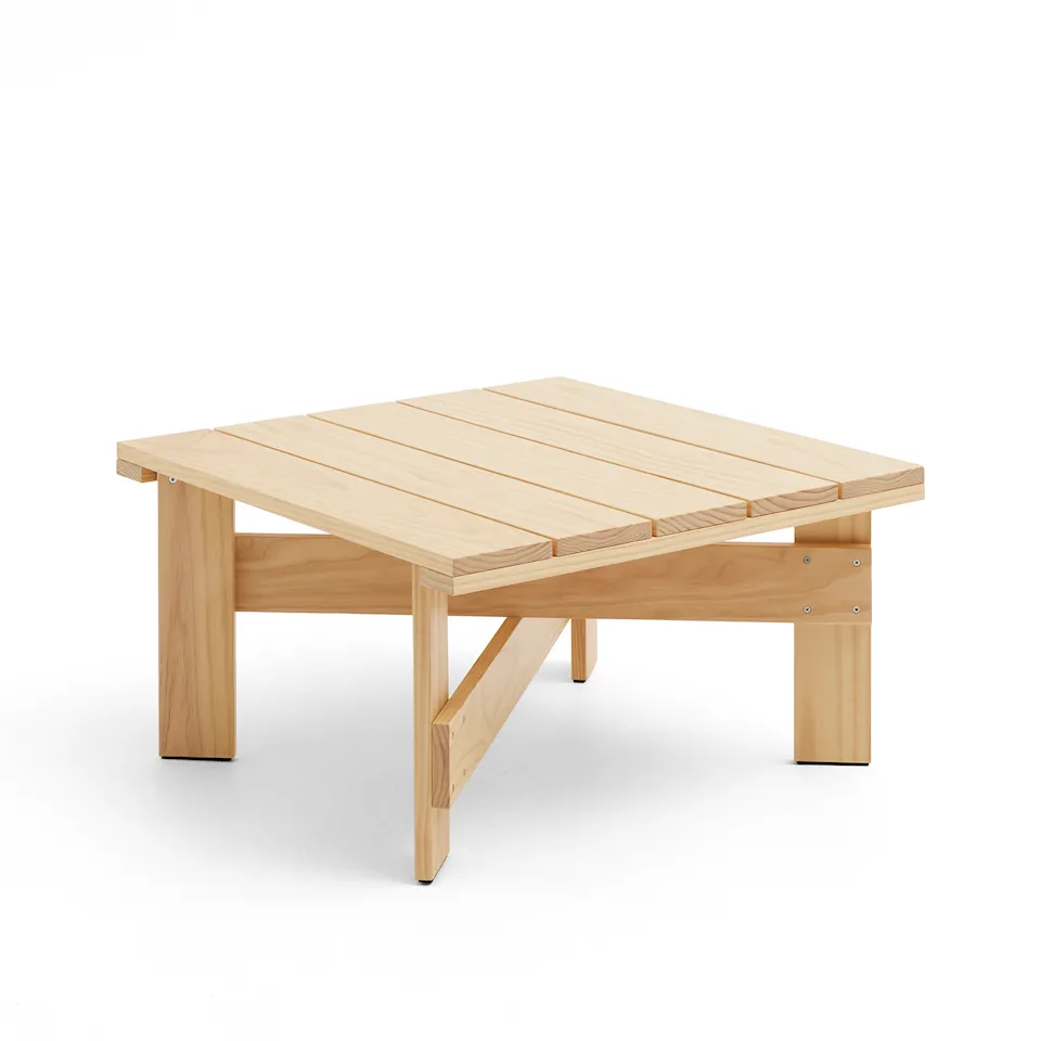 Crate Low Table - Water-Based Lacquered