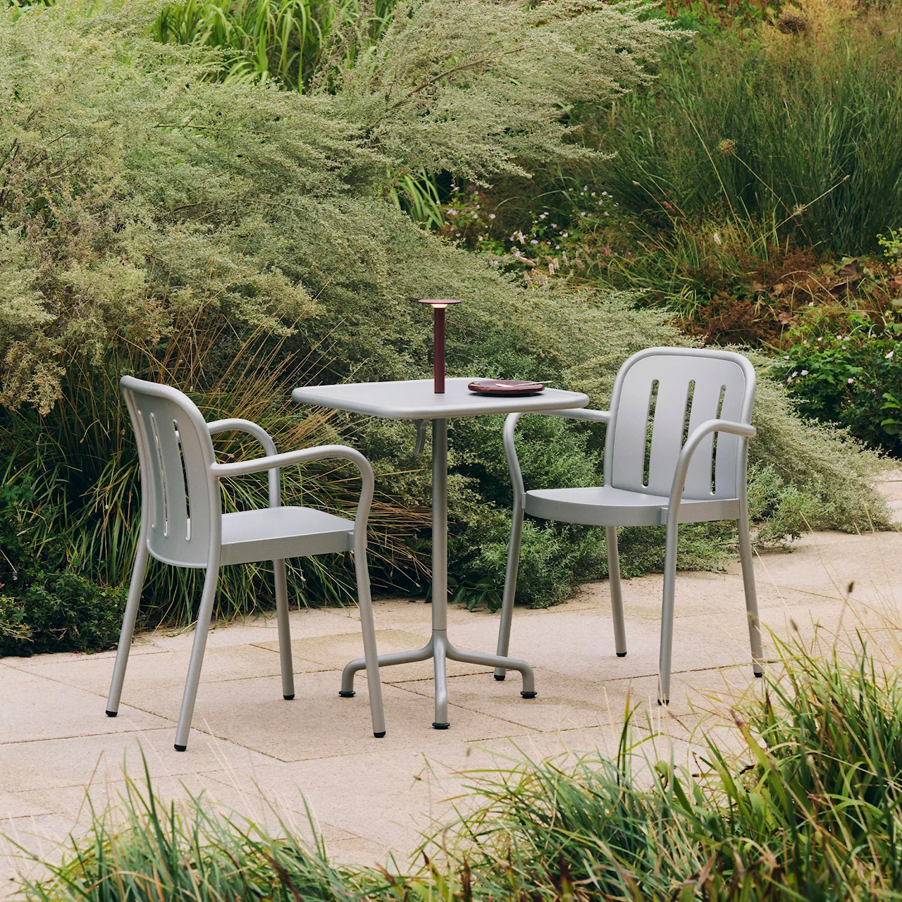Deville Table Cream White L55 x W55 x H74