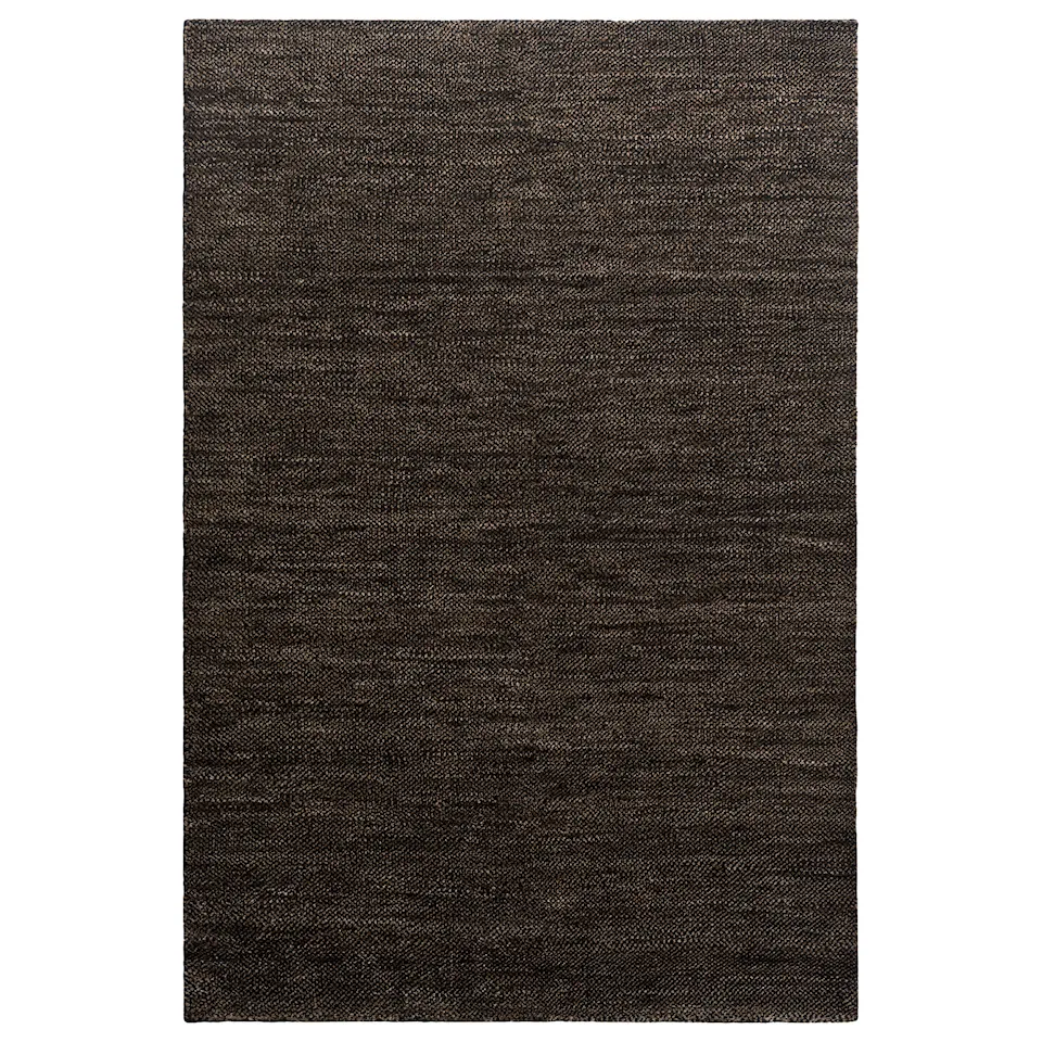 Savanna Dark Jute/Black ull- och jutematta