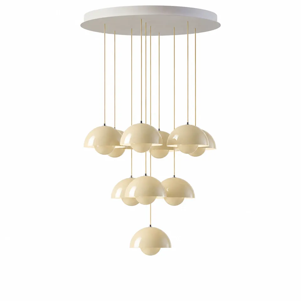 Flowerpot Chandelier VP1 10 Pendants