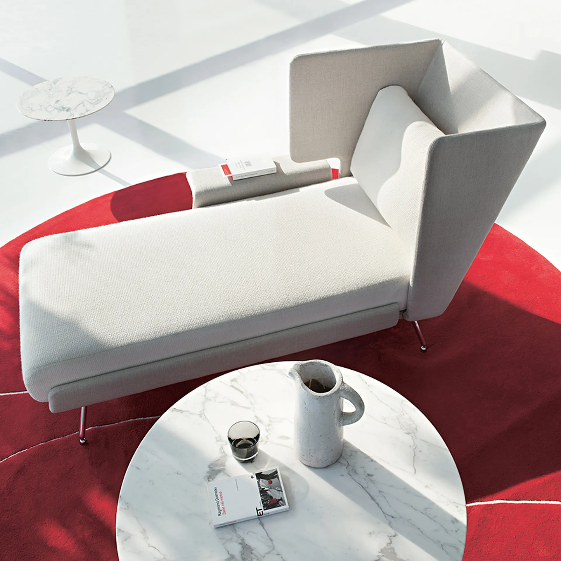 Saarinen Round Table White - Småbord - Knoll - Eero Saarinen - NO GA