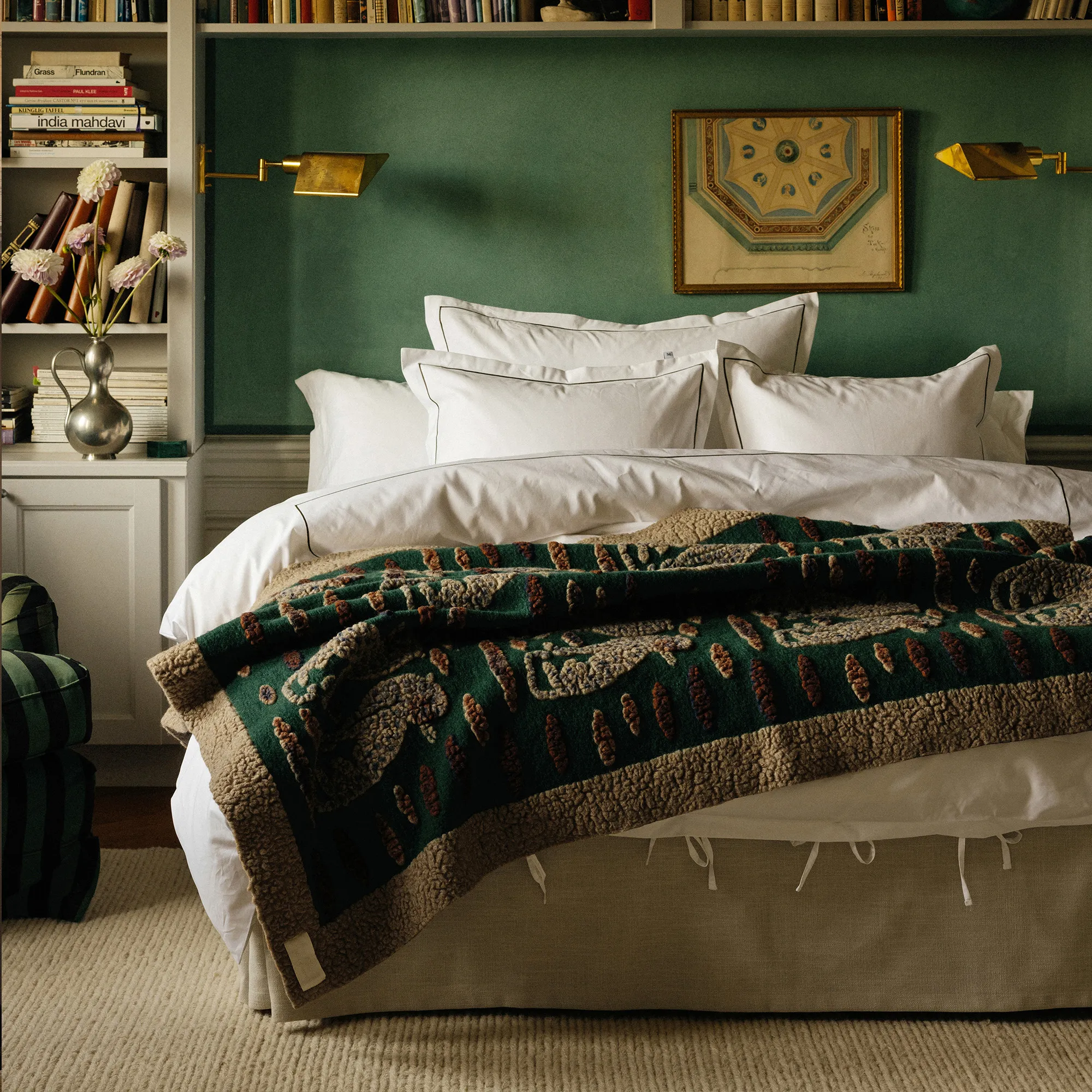Leopardo Green pläd - 3