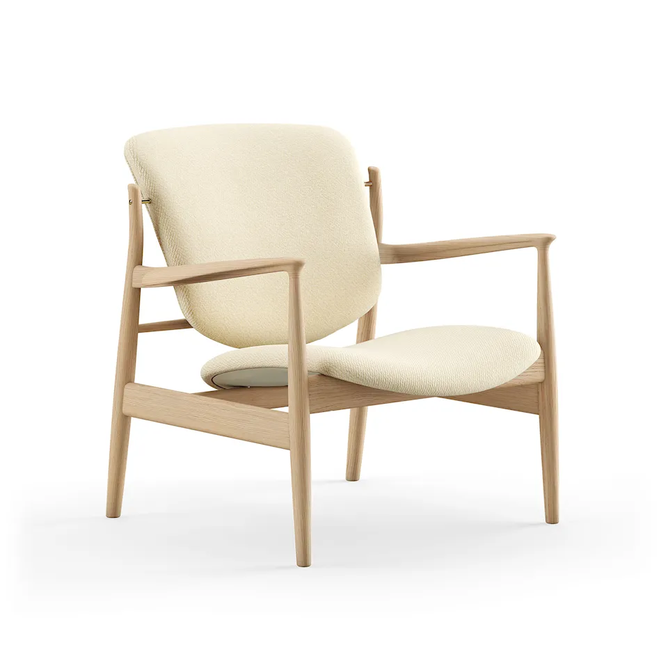 France fåtölj Clear oiled oak