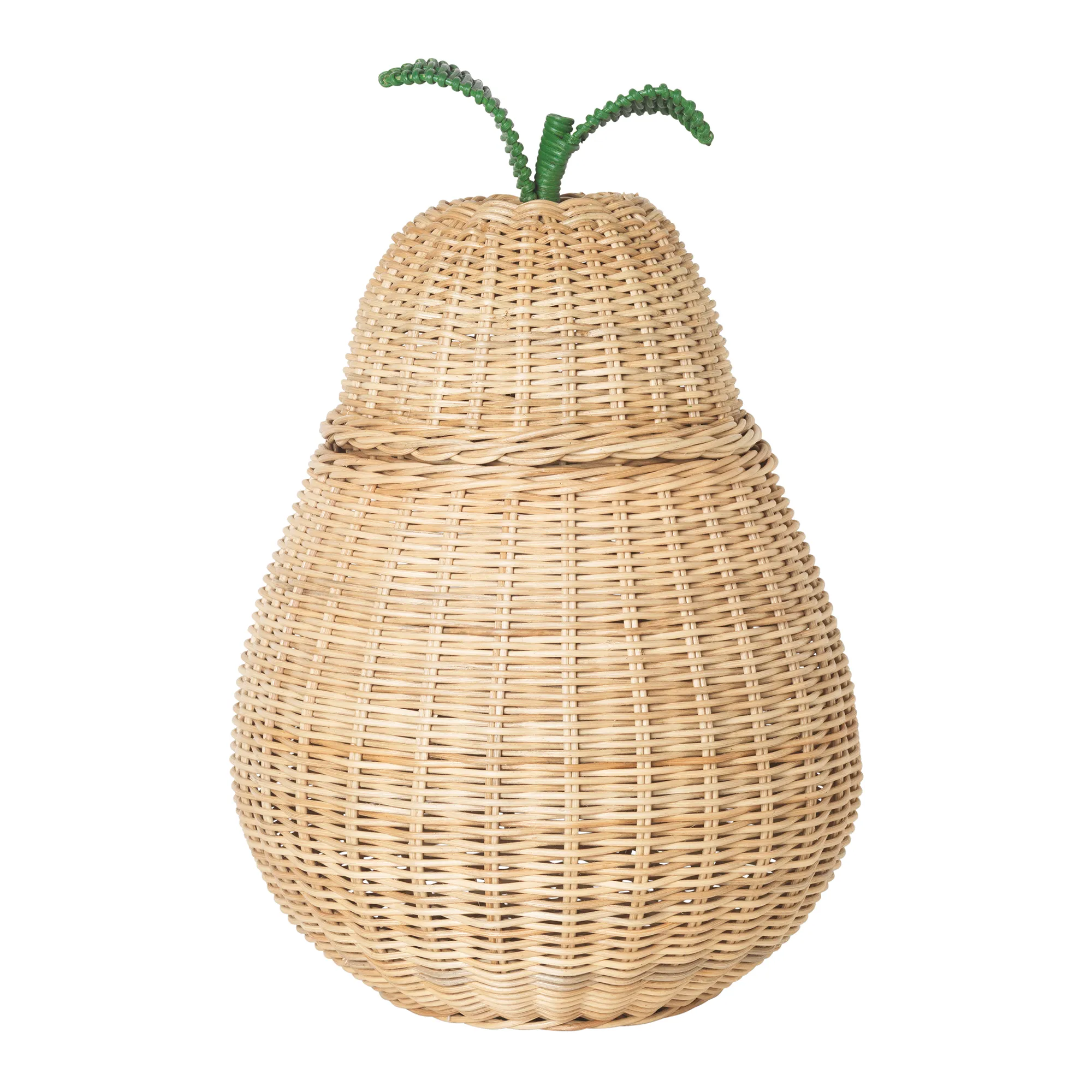 Pear flätad förvaringskorg