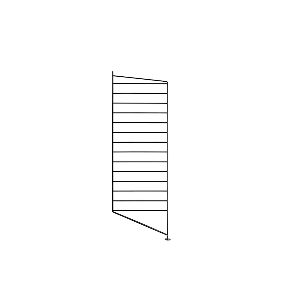 Golvgavel 85 x 30 cm 1-pack svart