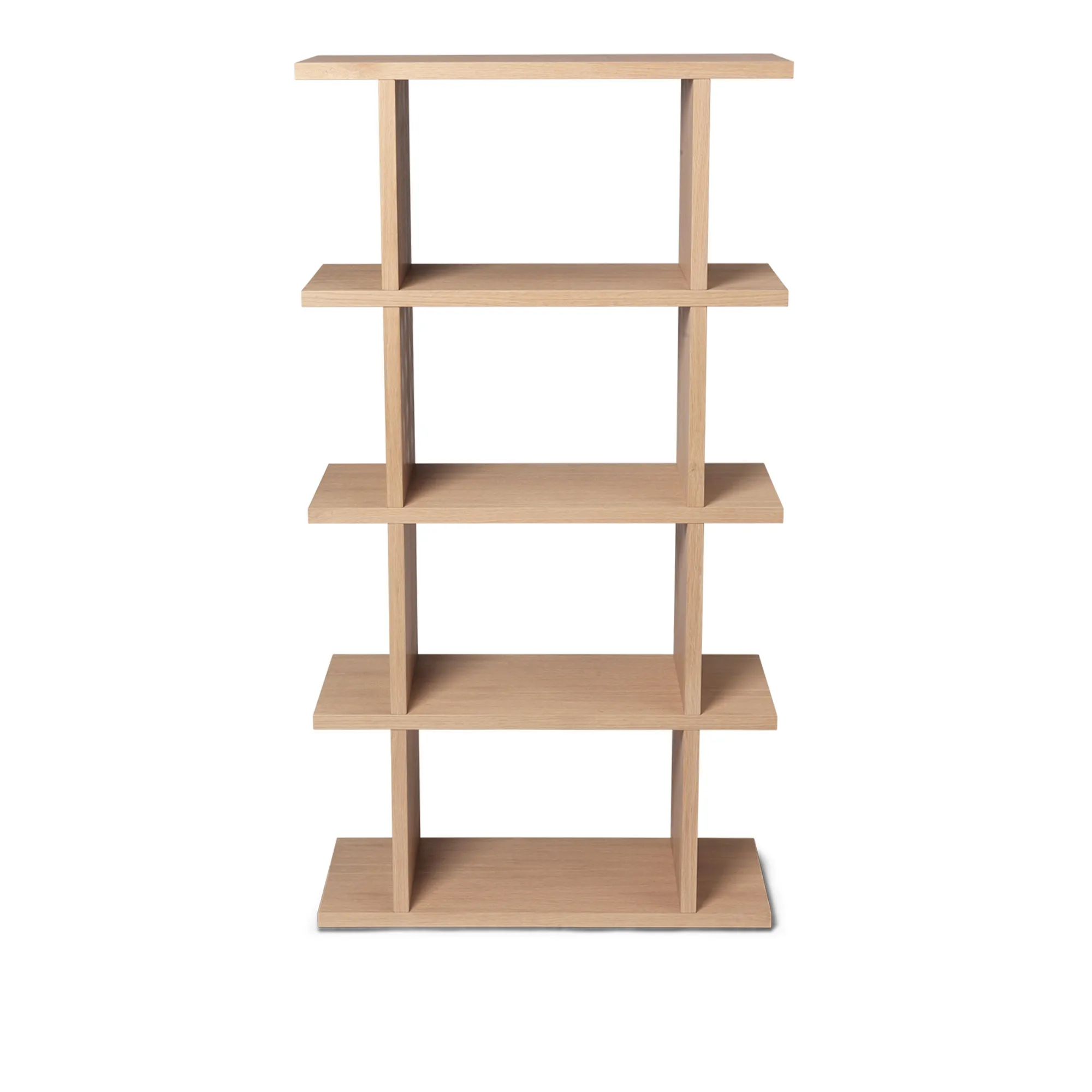 Kona bokhylla 1 x 4 hyllplan