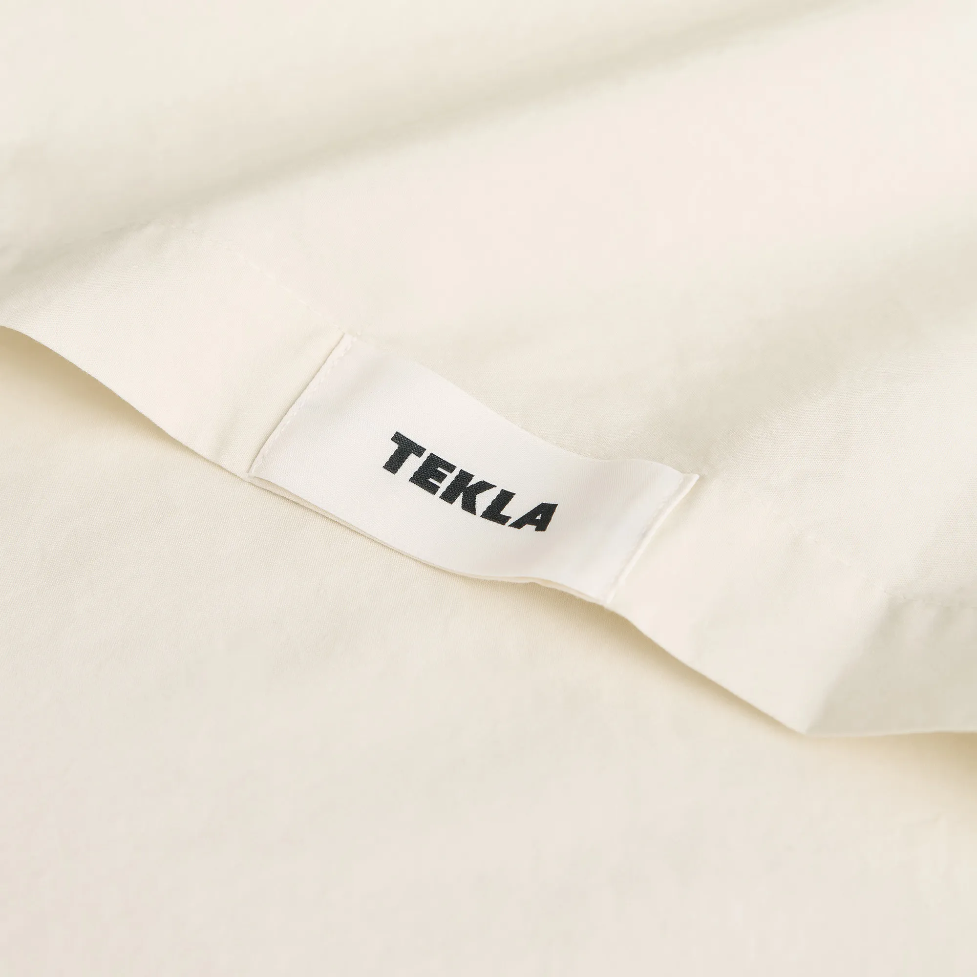 Percale Solid Winter White underlakan - 2