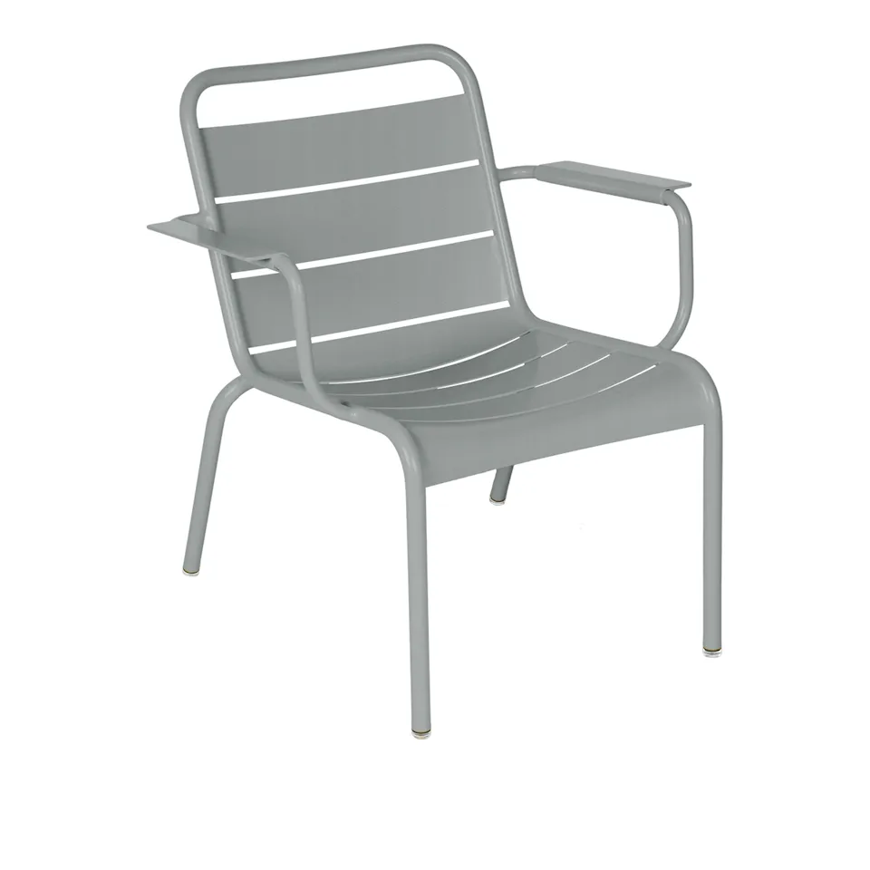 Luxembourg Lounge Armchair - Lapilli Grey