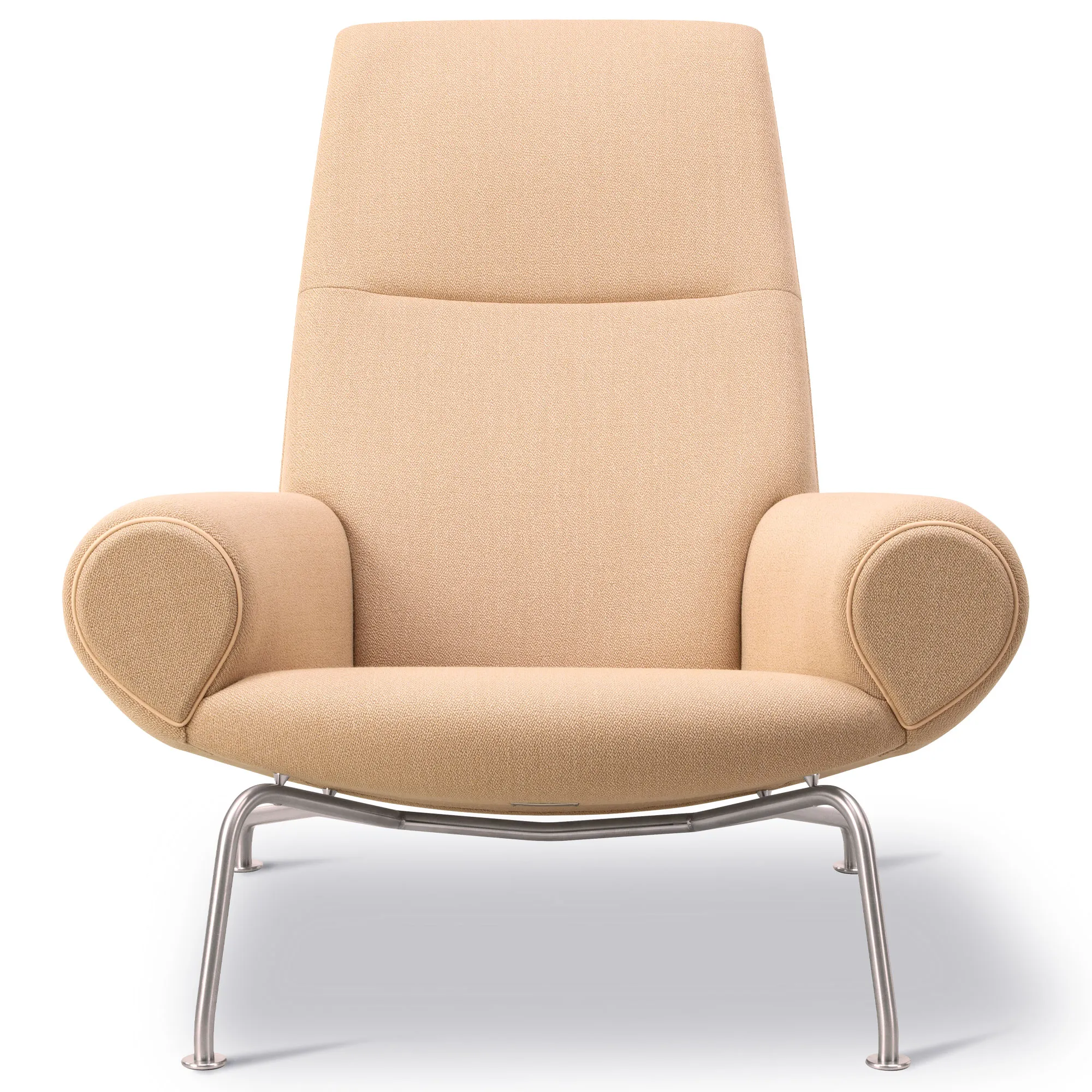 Wegner Queen fåtölj med fotpall - 2