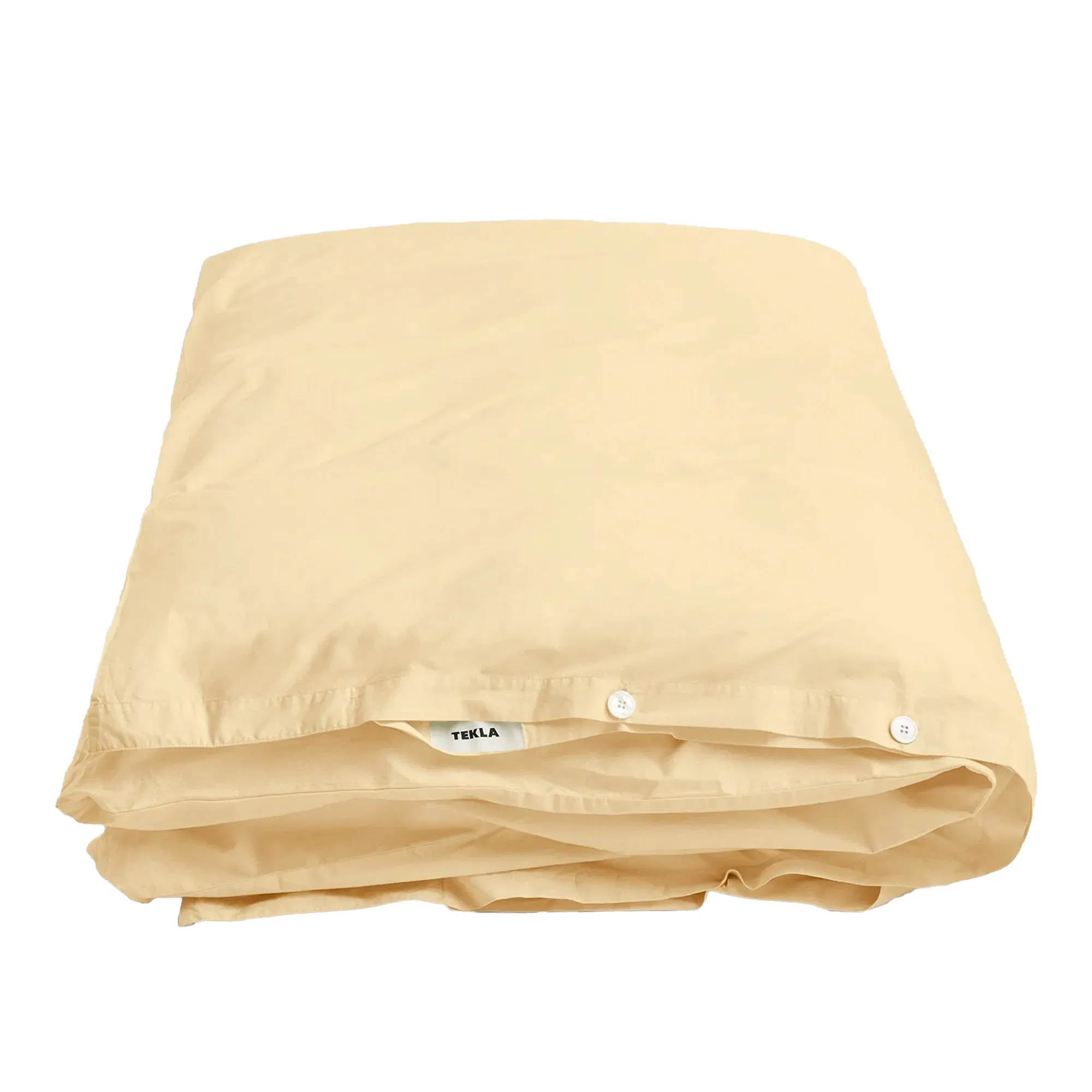 Percale Solid Shaded Yellow påslakan - 1