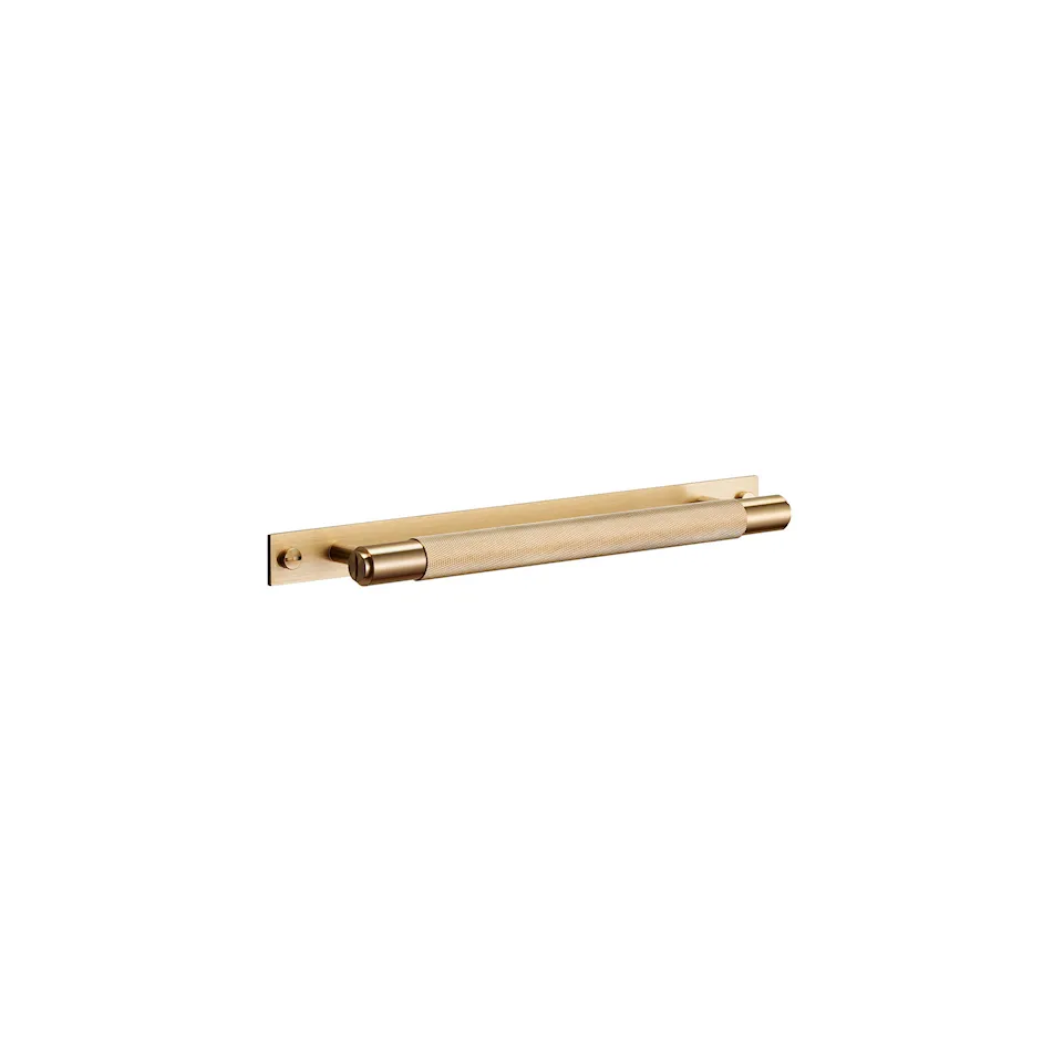 Pull Bar / Plate - Small (200mm) Brass