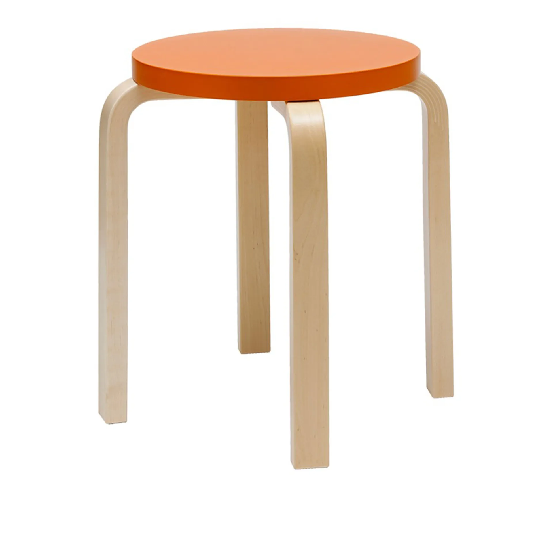 Pall E60 - Klarlackad/Orange - Artek - Alvar Aalto - NO GA