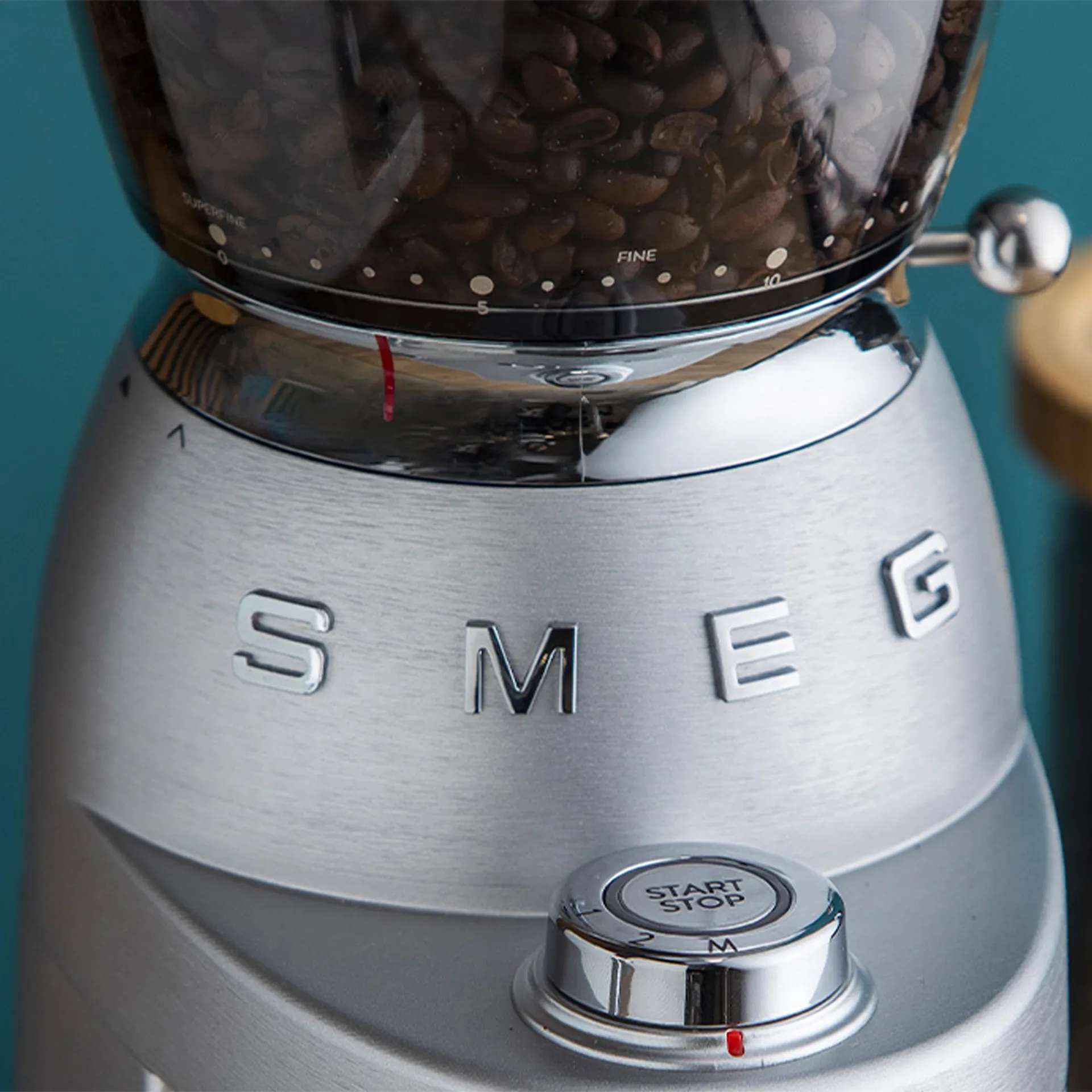 Coffee Grinder Aluminium - Smeg - NO GA