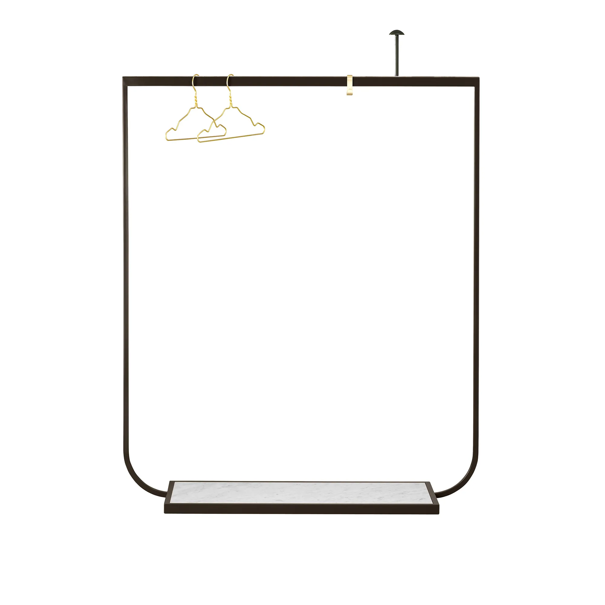Tati Coat Rack Large Carrara Marble - 1