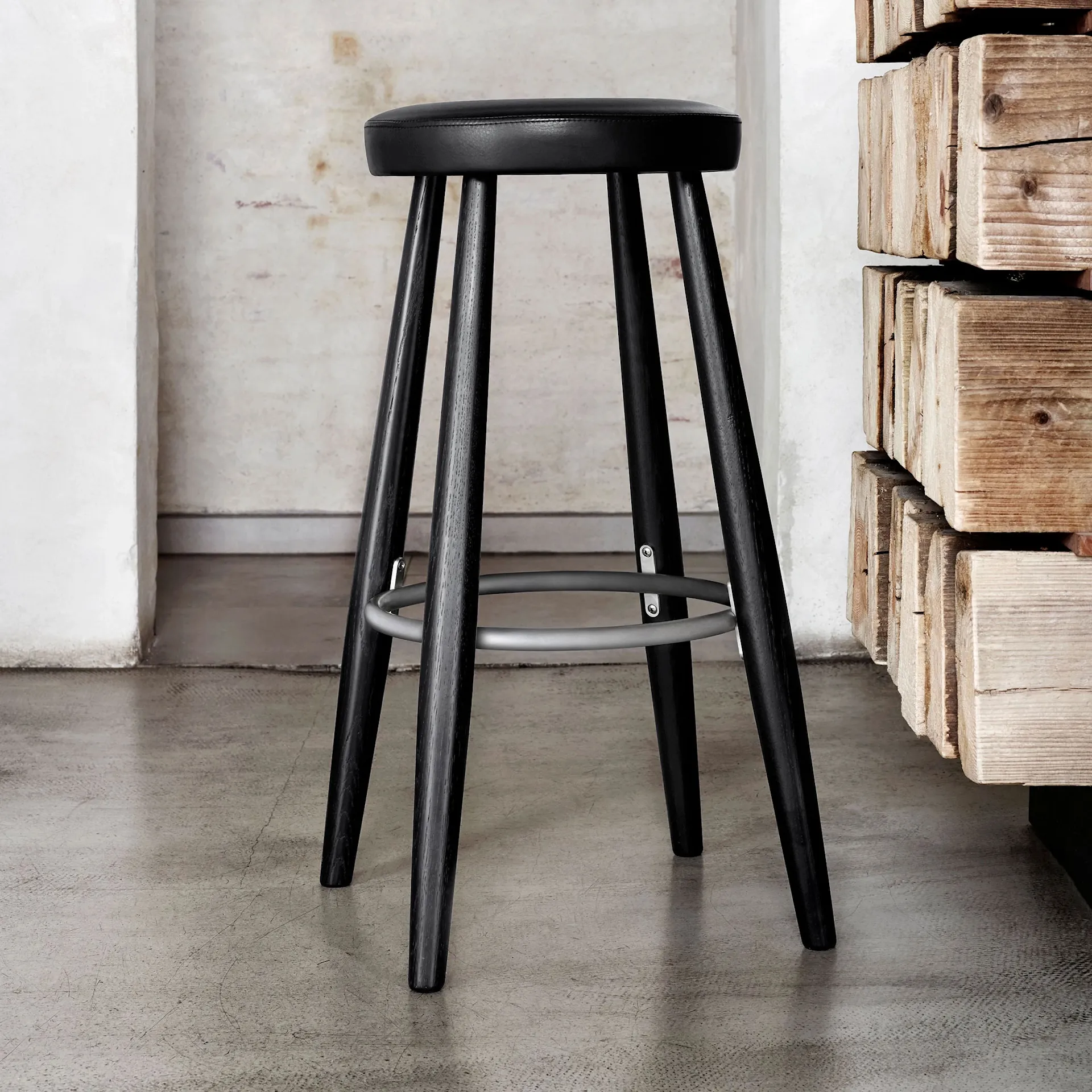 CH56 High Stool - Ek - Carl Hansen - Hans J. Wegner - NO GA