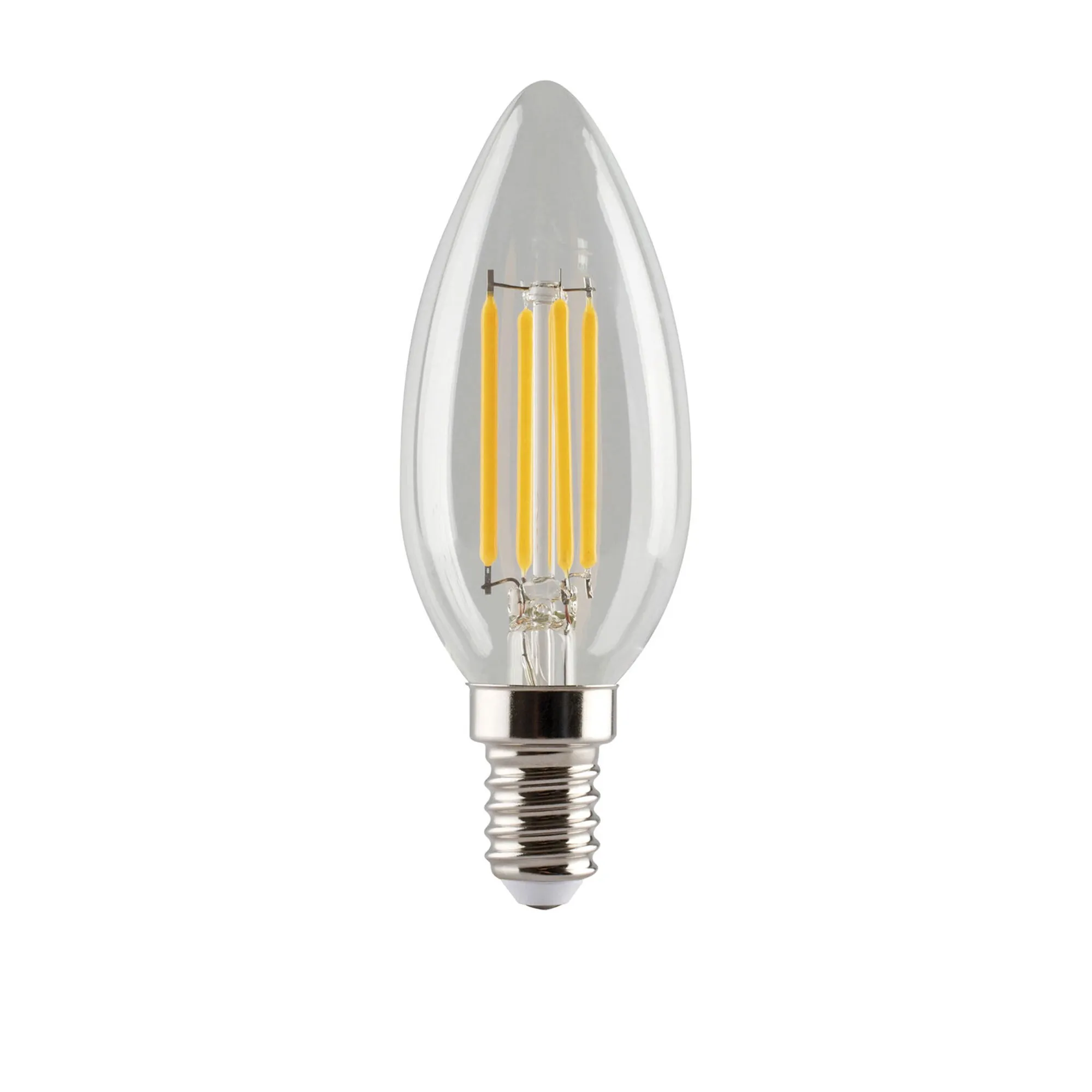 LED Ljuskälla E14 4W 470lm 2700K Dimbar klar - 1
