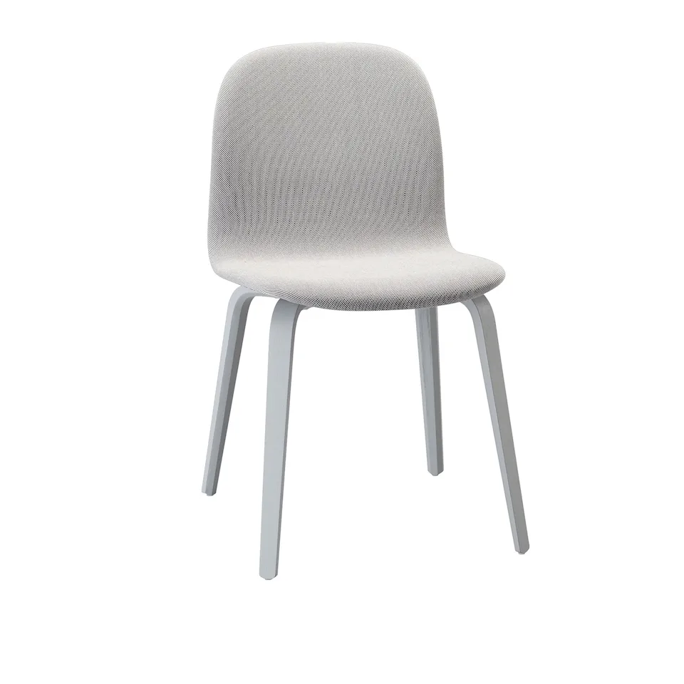 Visu chair wood base upholstery