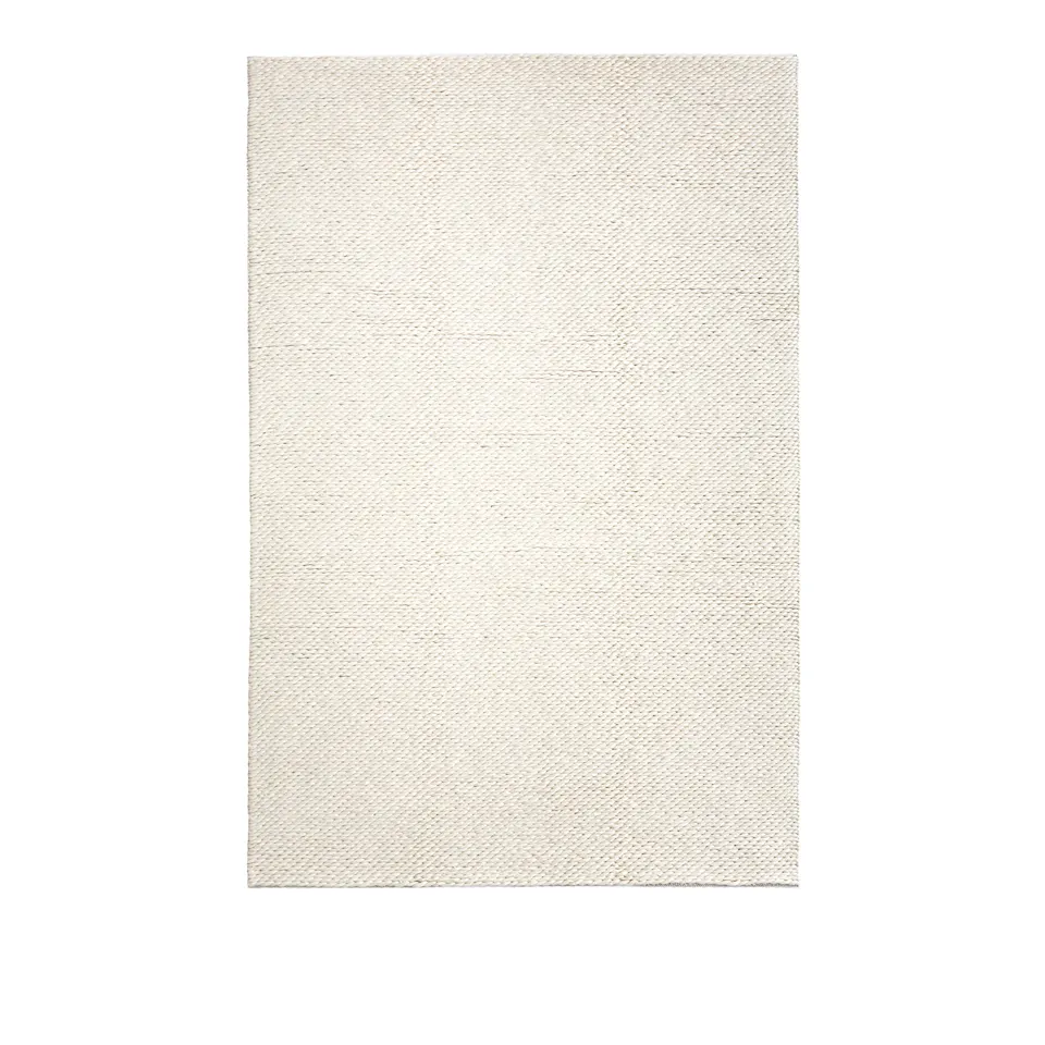 Braids Wool Rug Off White