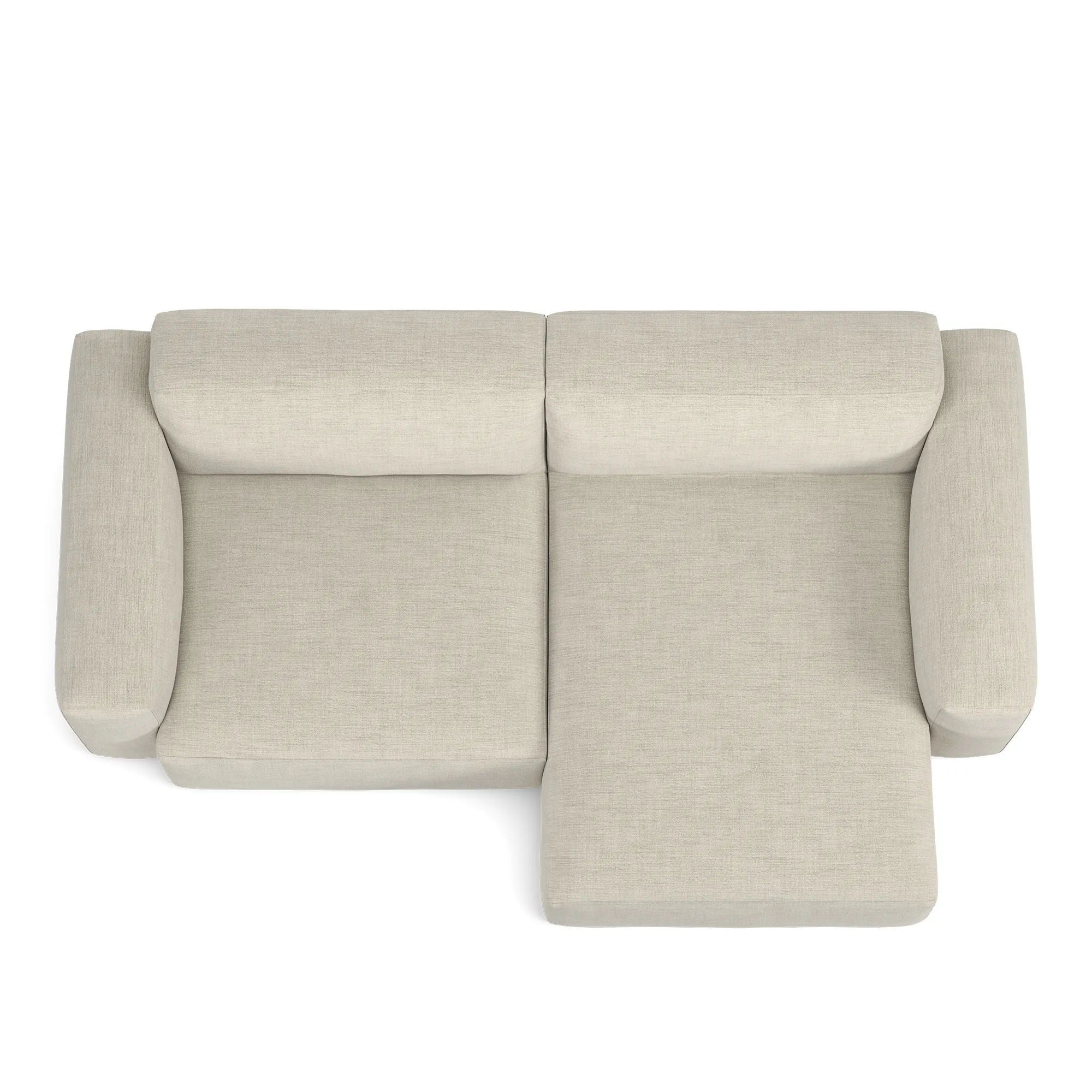 Brick 2-sitssoffa schäslong höger - 8