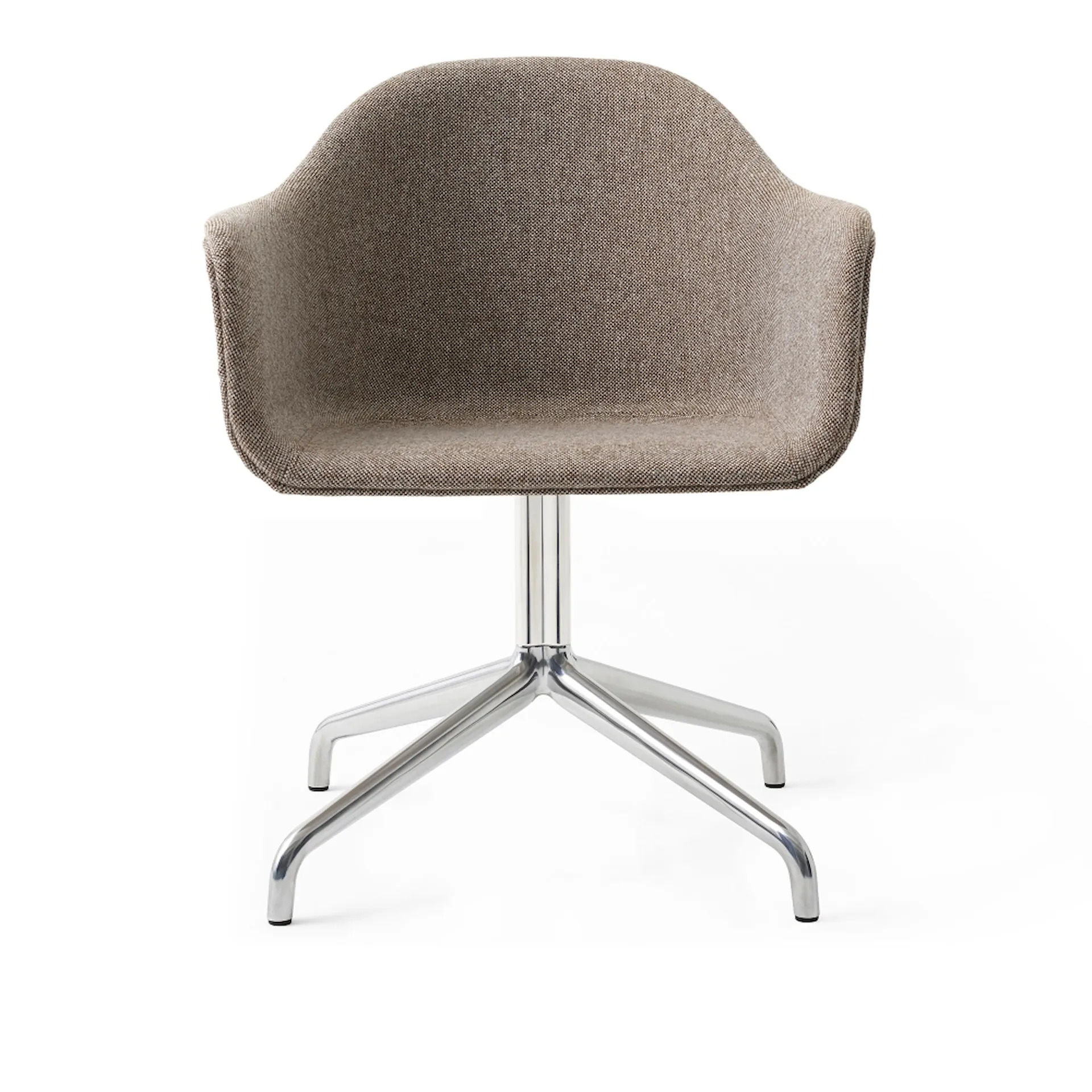 Harbour Swivel Chair Med Klädsel - Polerad Aluminium - Audo Copenhagen - NO GA